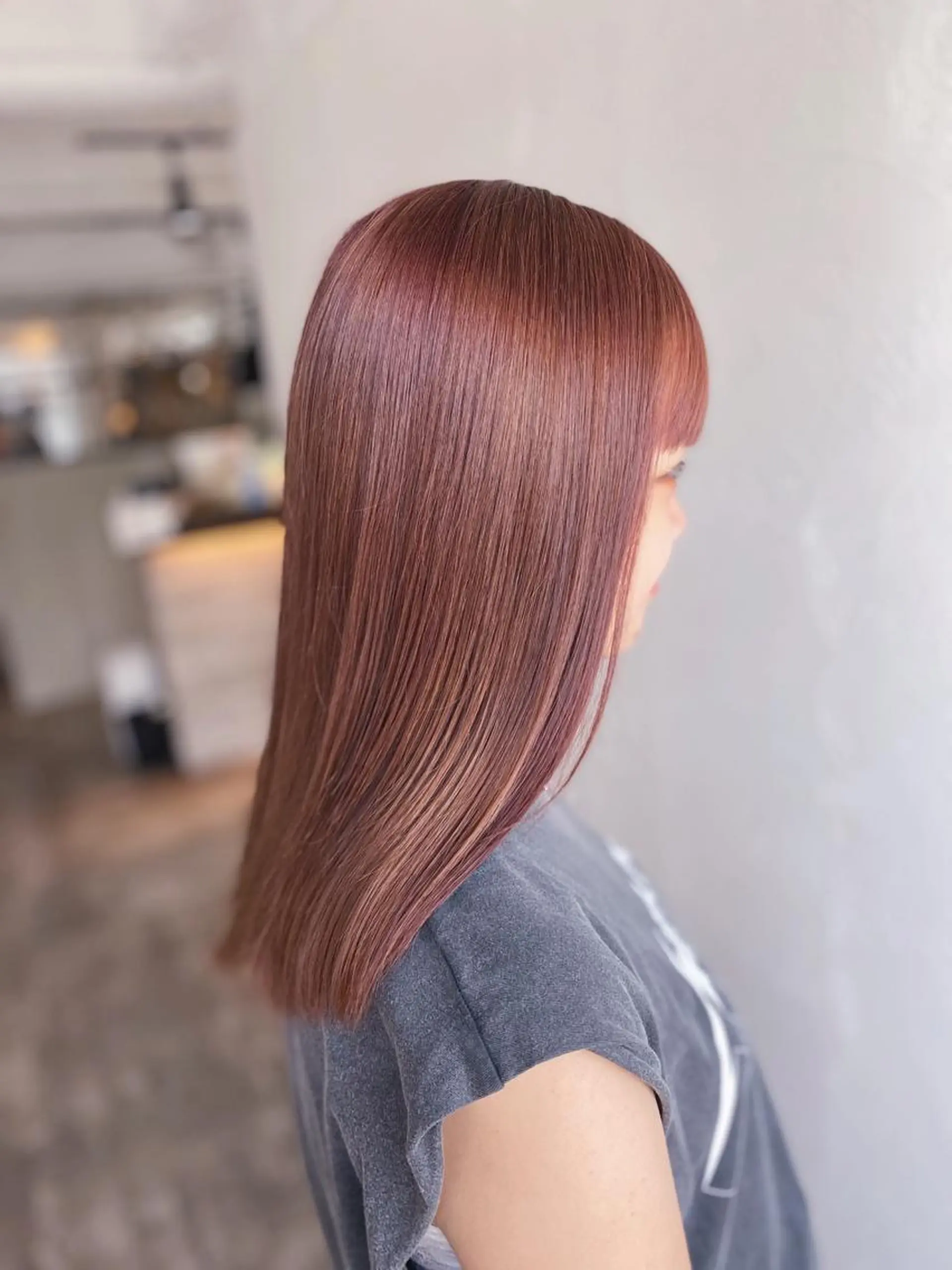ロング カラー 透明感カラー カット ヘアカラー トリートメント KINI所属・HIYOSHI　✂︎ 艶髪職人のヘアスタイル