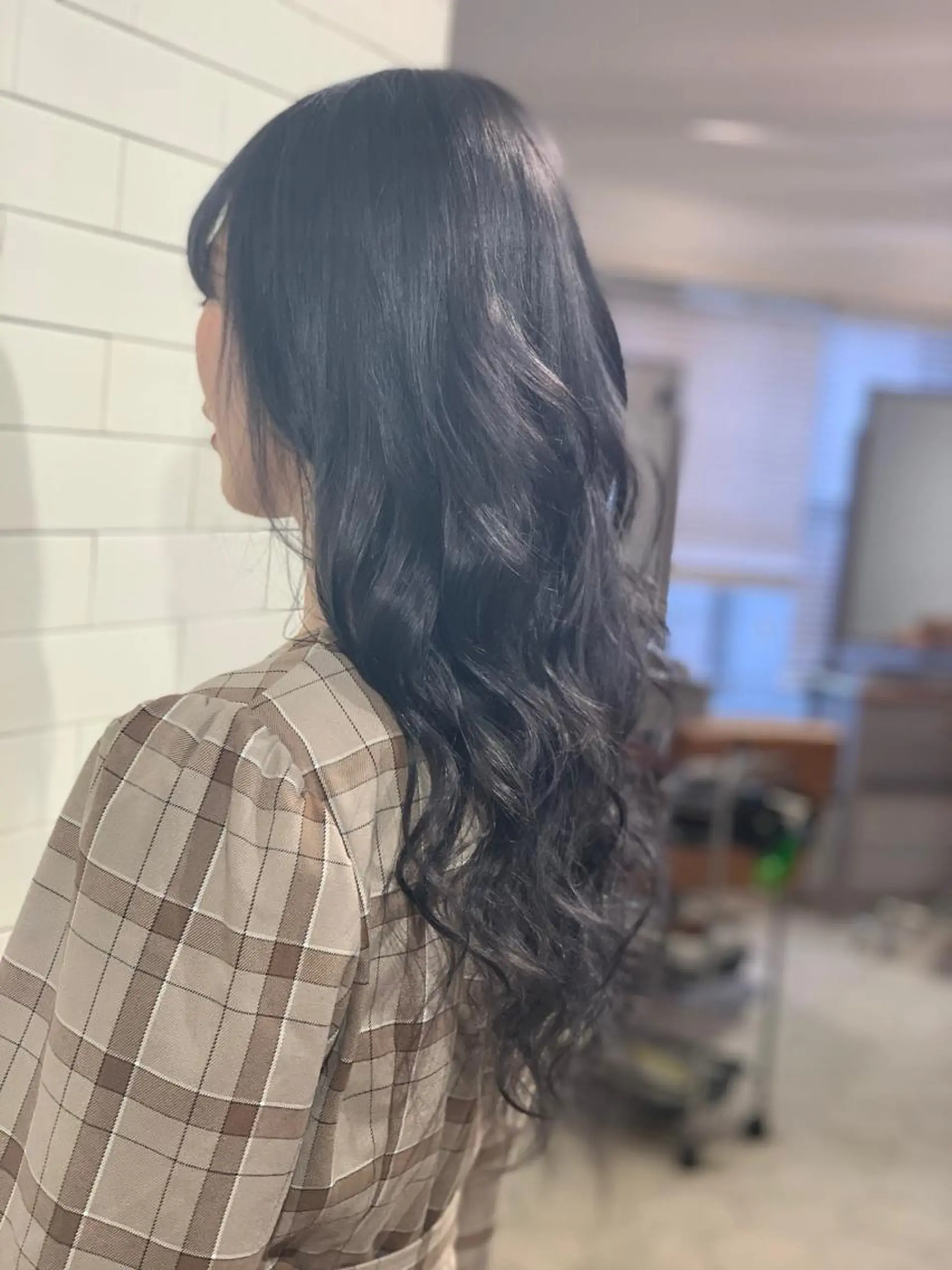 ロング カラー ヘアアレンジ 髪質改善×ハイトーン 中田啄也のヘアスタイル