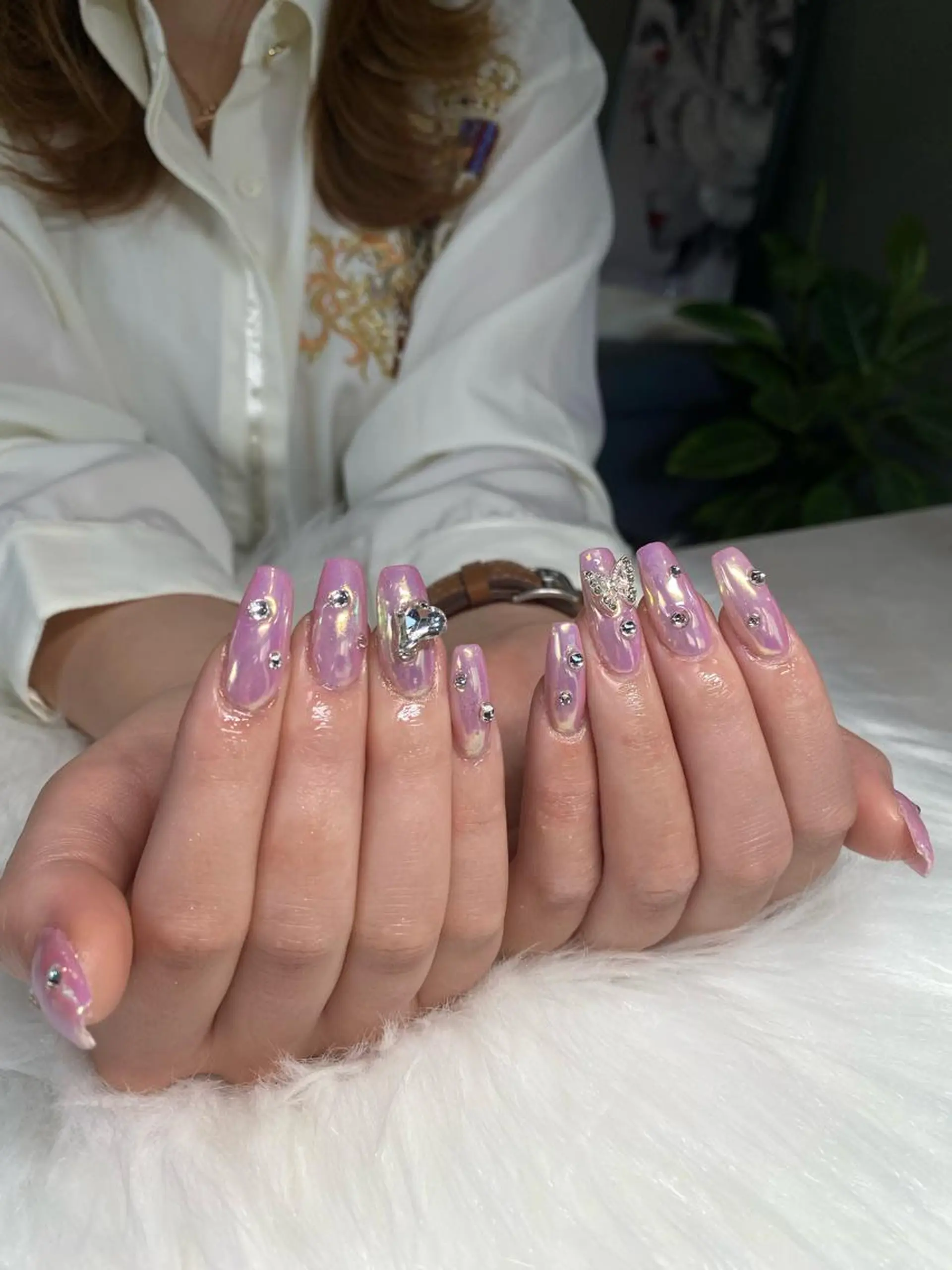 ネイル オーロラネイル lillion nail salon所属・Ru nail♡のネイルデザイン