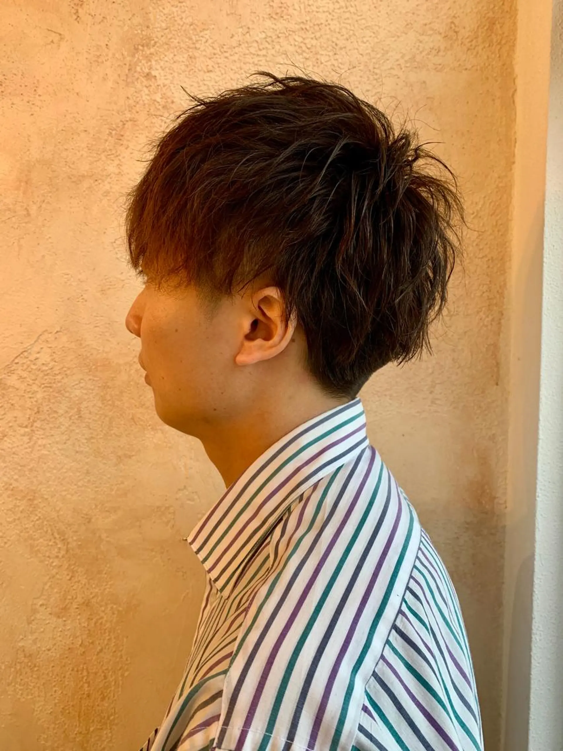 パーマ メンズ カット パーマ 水戸内原🐜 メンズ郡司裕紀のヘアスタイル