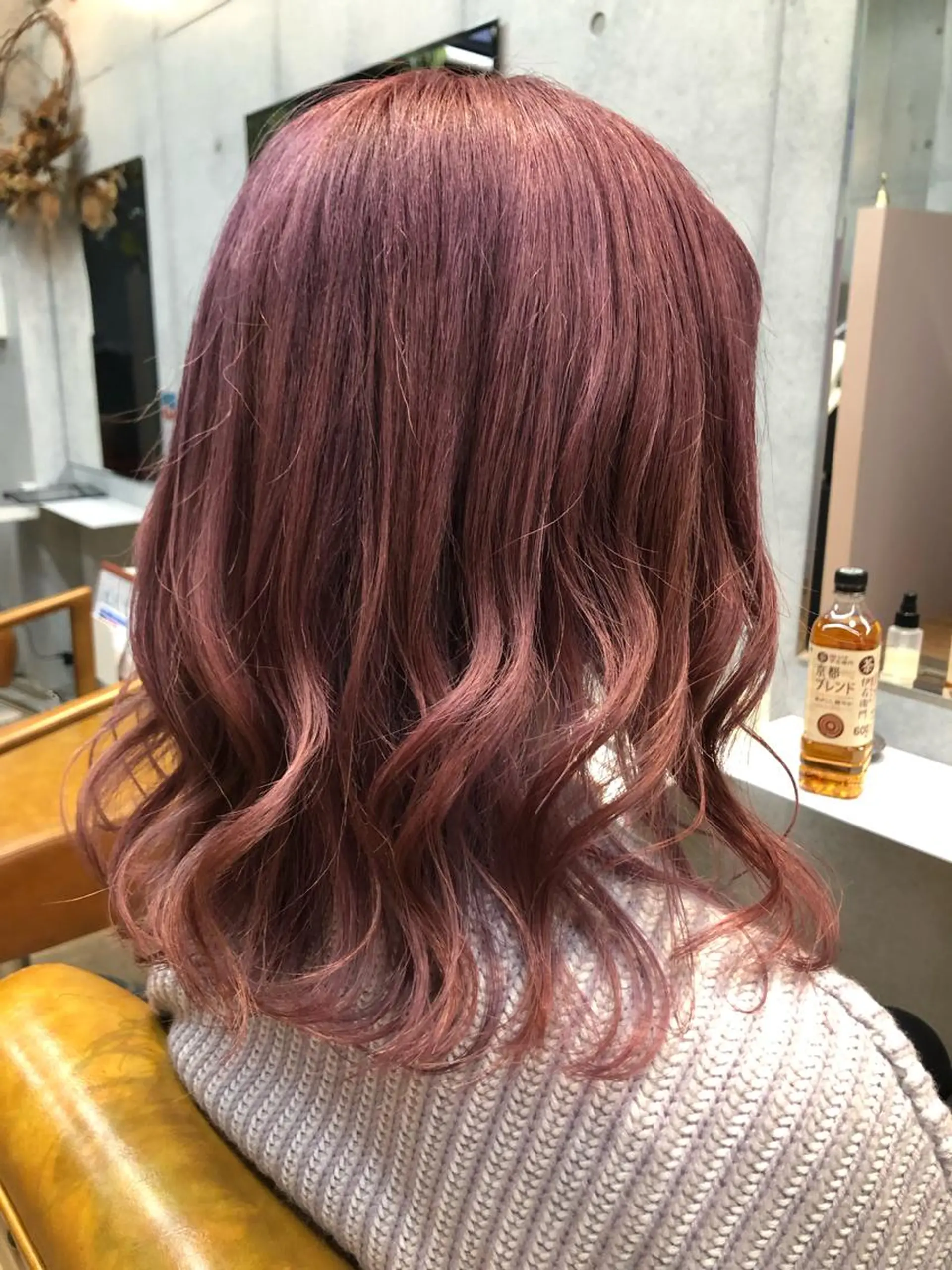 ミディアム カラー ヘアカラー トリートメント 🍊🍊COコ かぢあおい🍊🍊のヘアスタイル