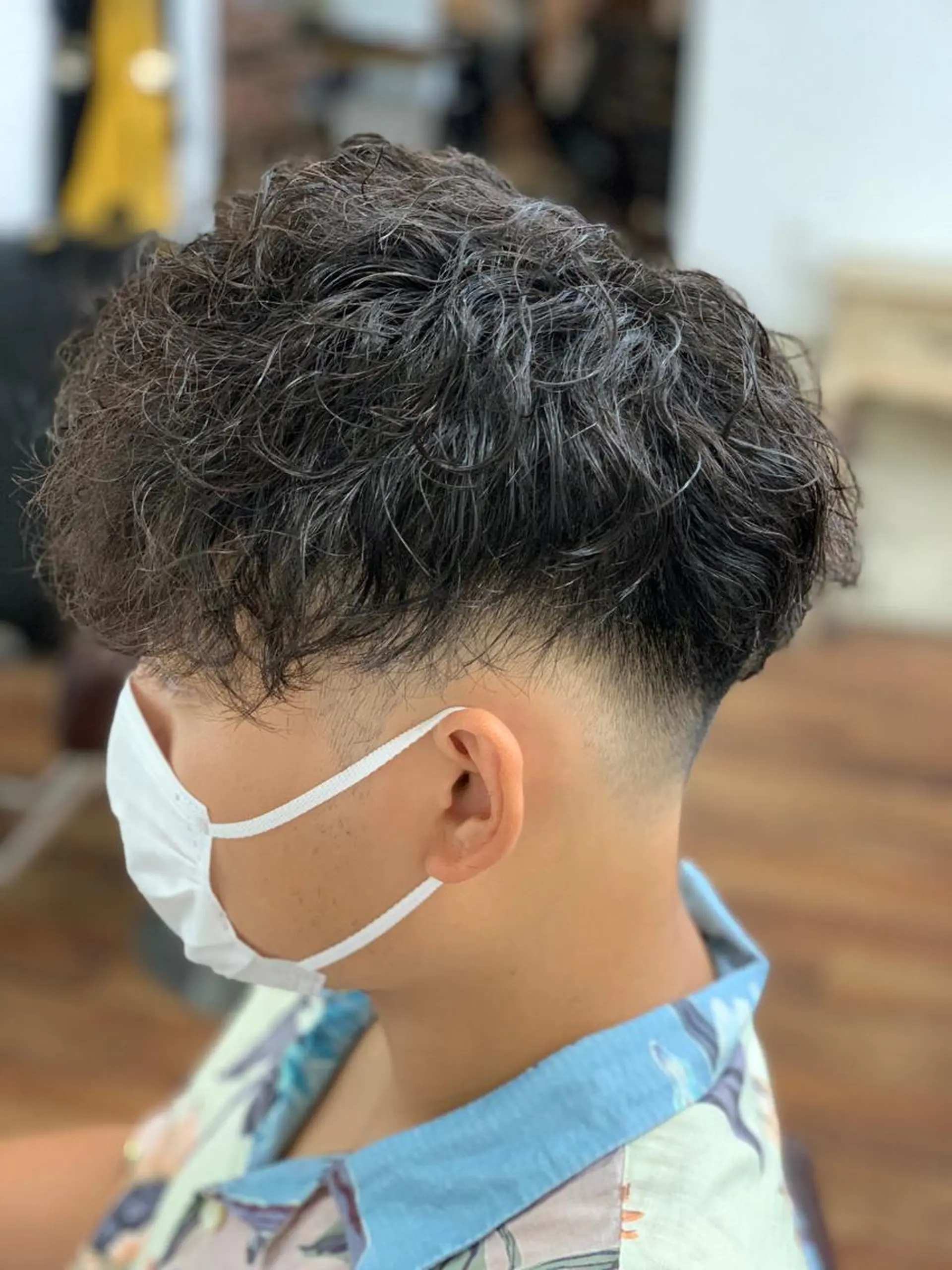 ショート パーマ メンズ クセを最大限に活かす メンズパーマ奈良大祐のヘアスタイル