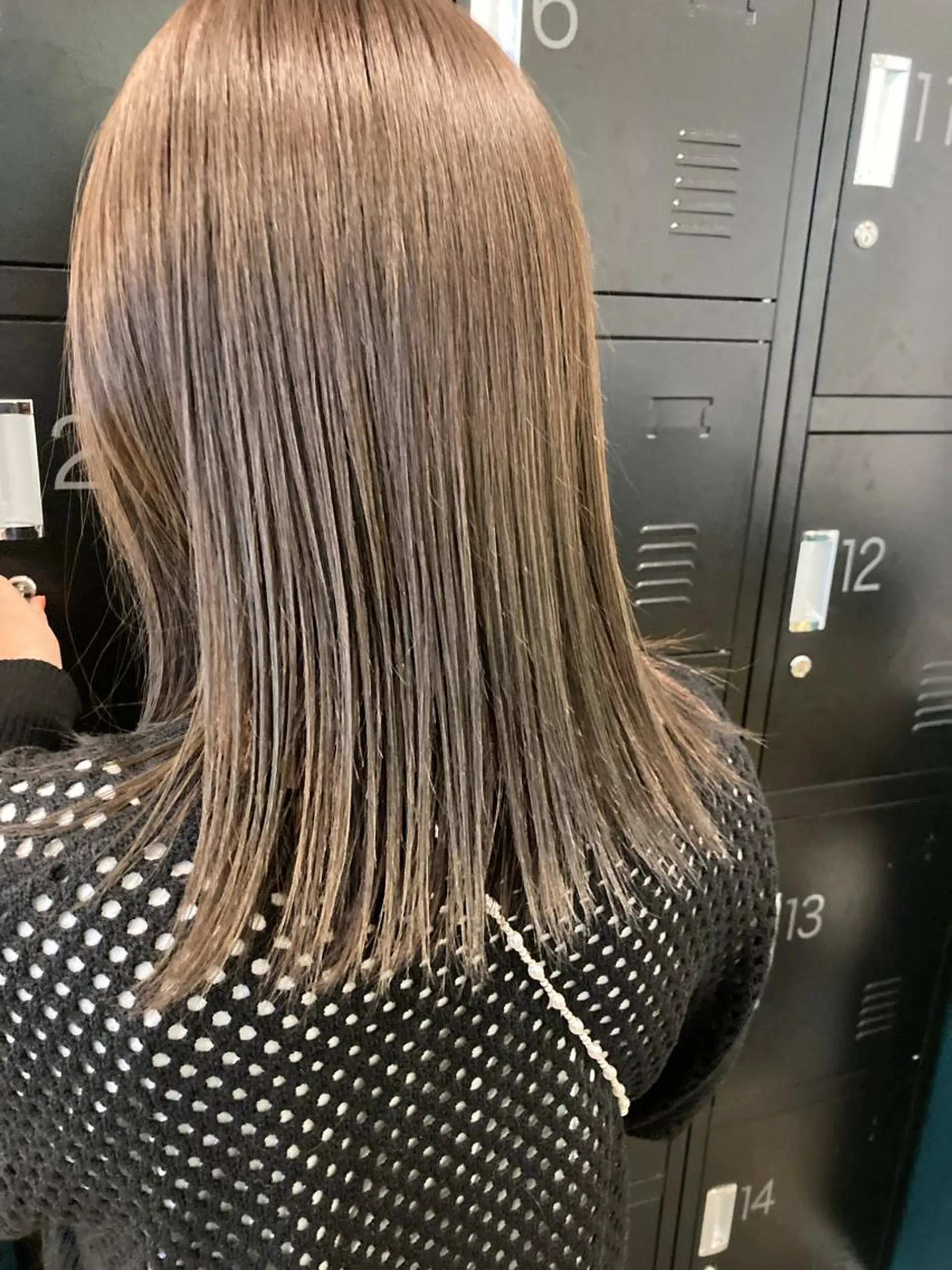 ミディアム カット トリートメント 高山 鳳成のヘアスタイル