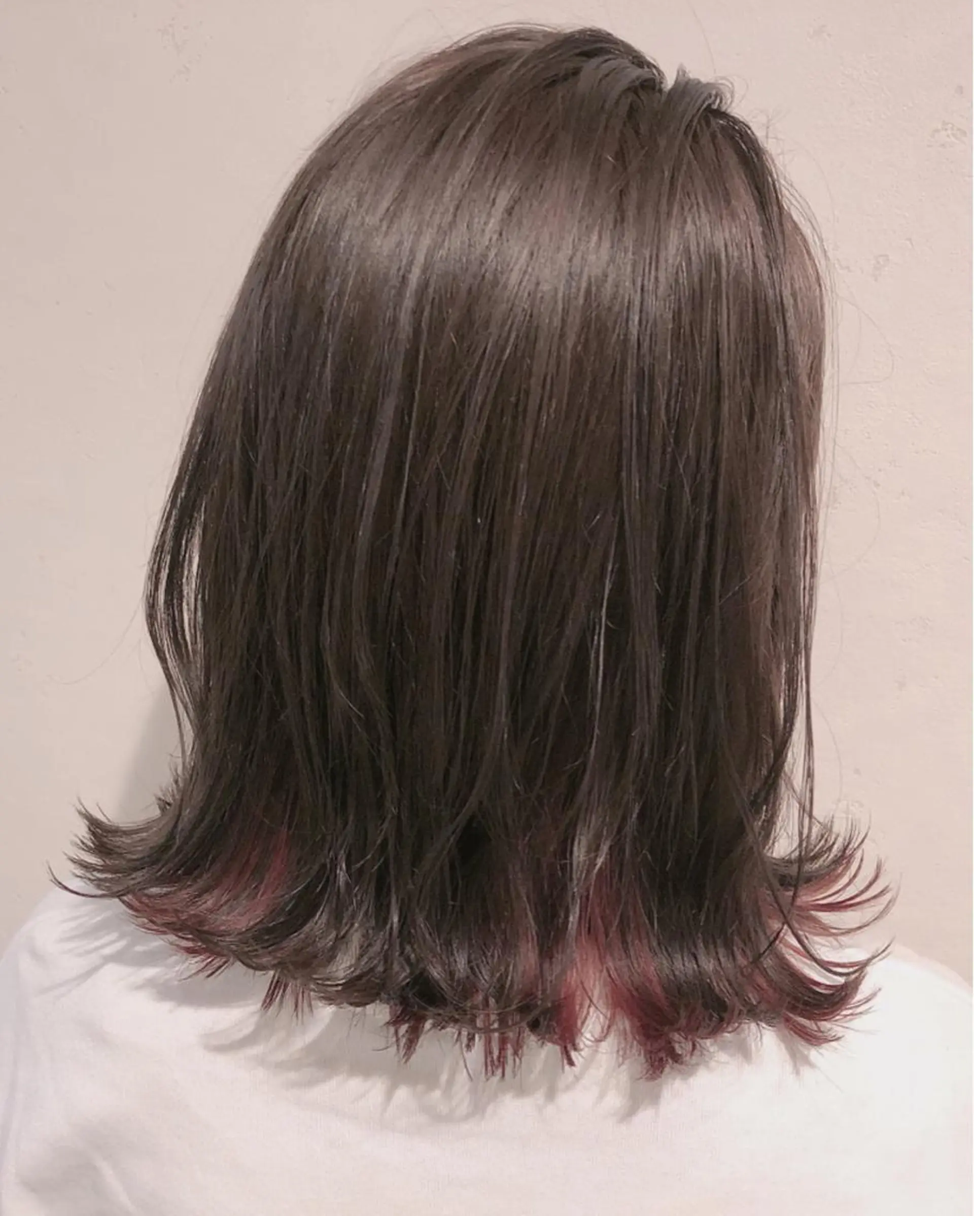 ミディアム カラー The book hand salon所属・伊藤 さやかのヘアスタイル