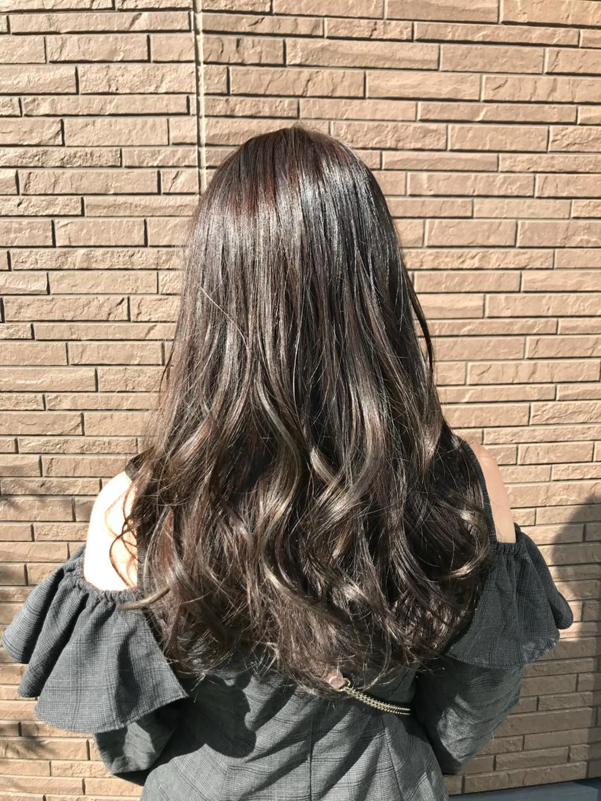ロング カラー ヘアカラー トリートメント HAIR&MAKE AXIS所属・土屋 貴章のヘアスタイル