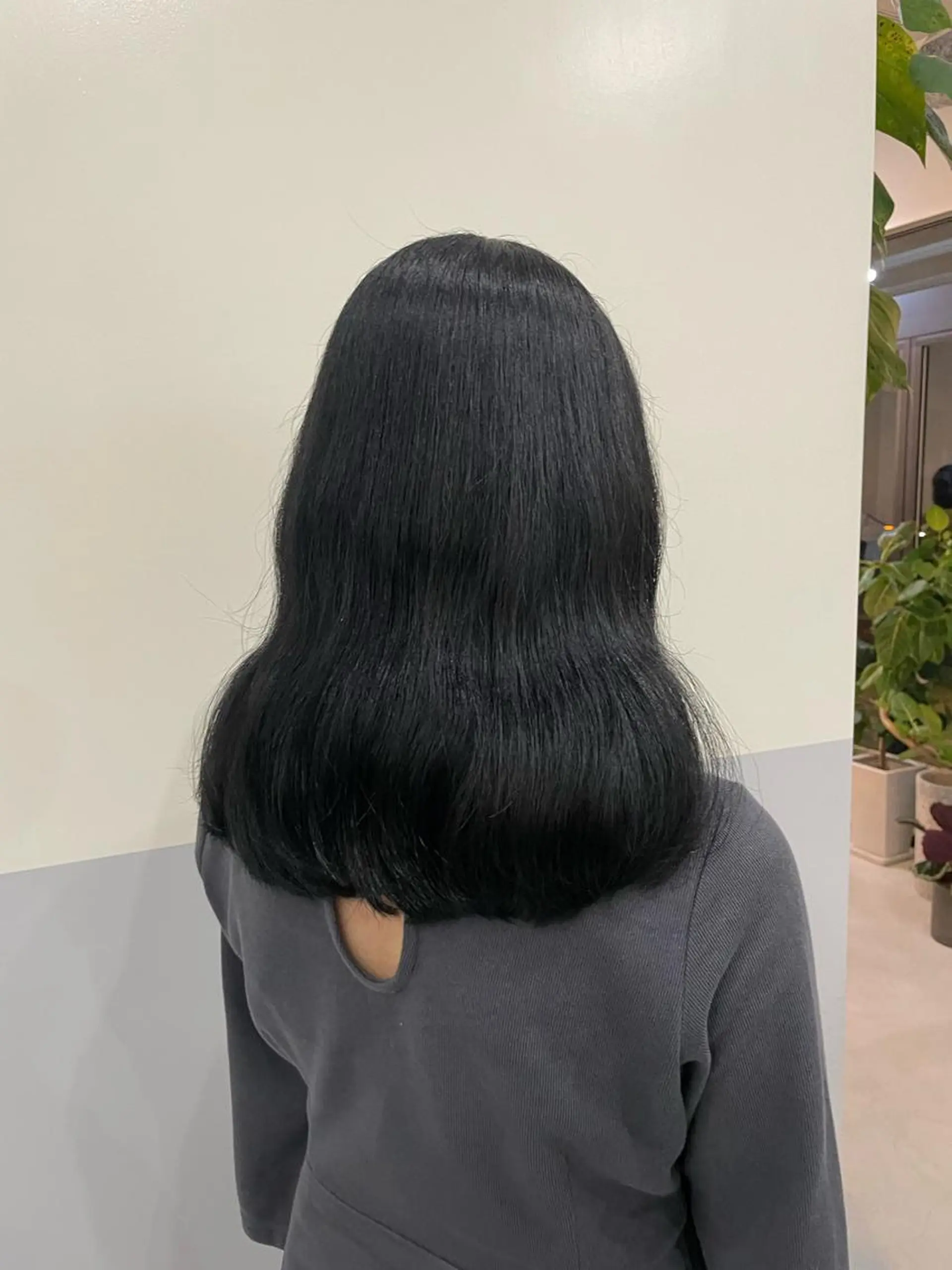 カラー basho ノエ.／カットモデルのヘアスタイル