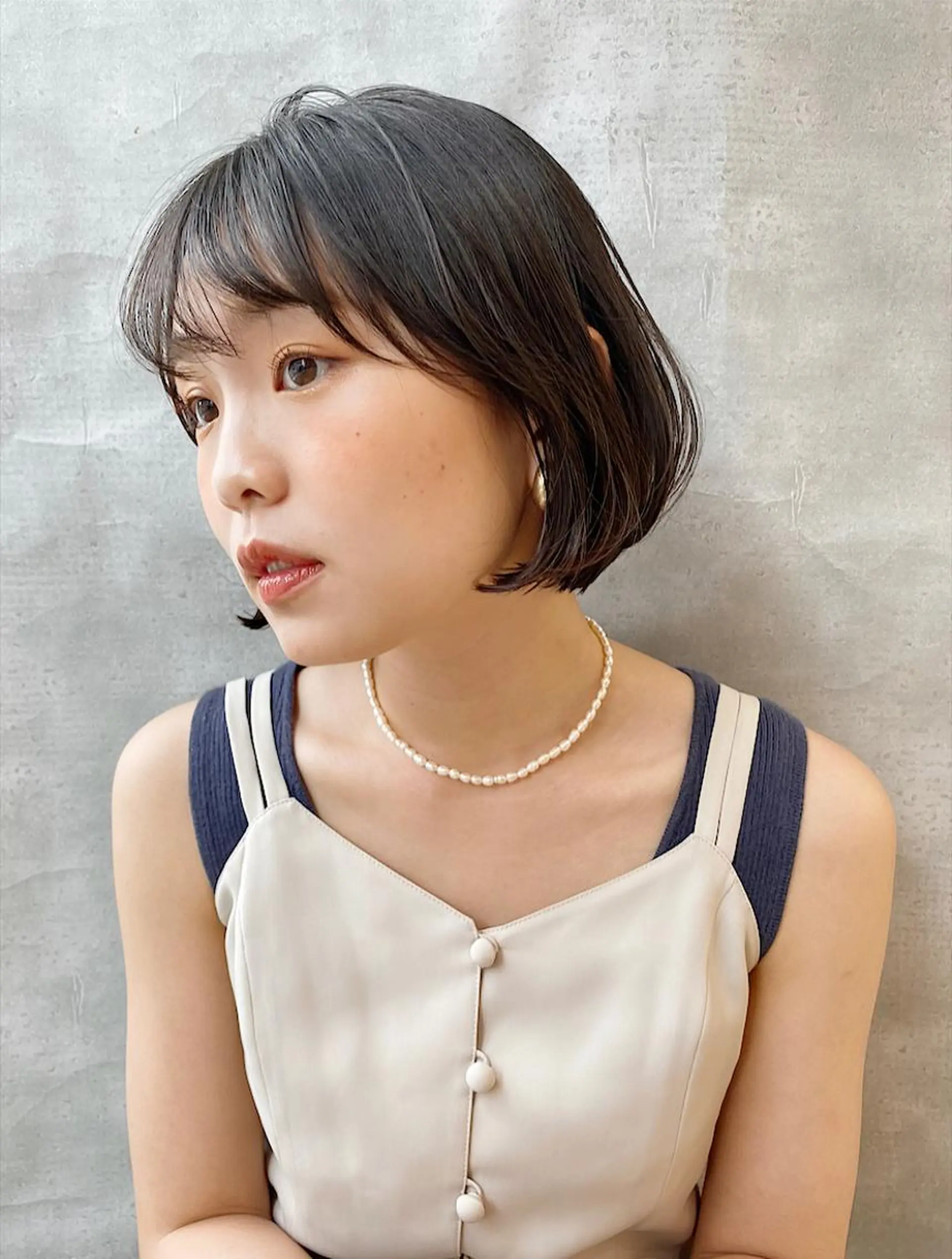 ショート ボブ 西山梨々/ボブ/ ショート/レイヤーのヘアスタイル