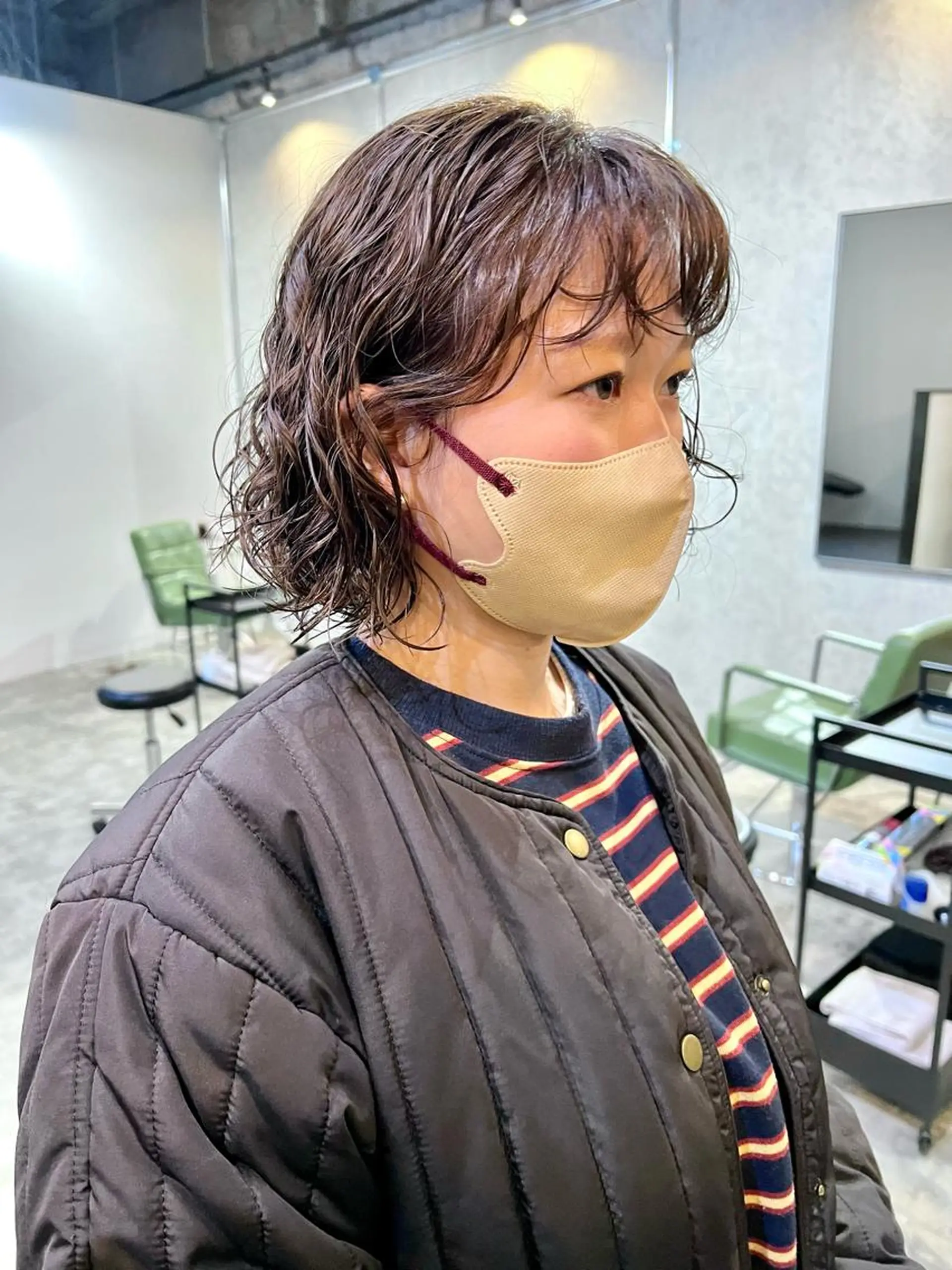 ミディアム パーマ おくれ毛 mizuki ニュアンスパーマのその他イメージ