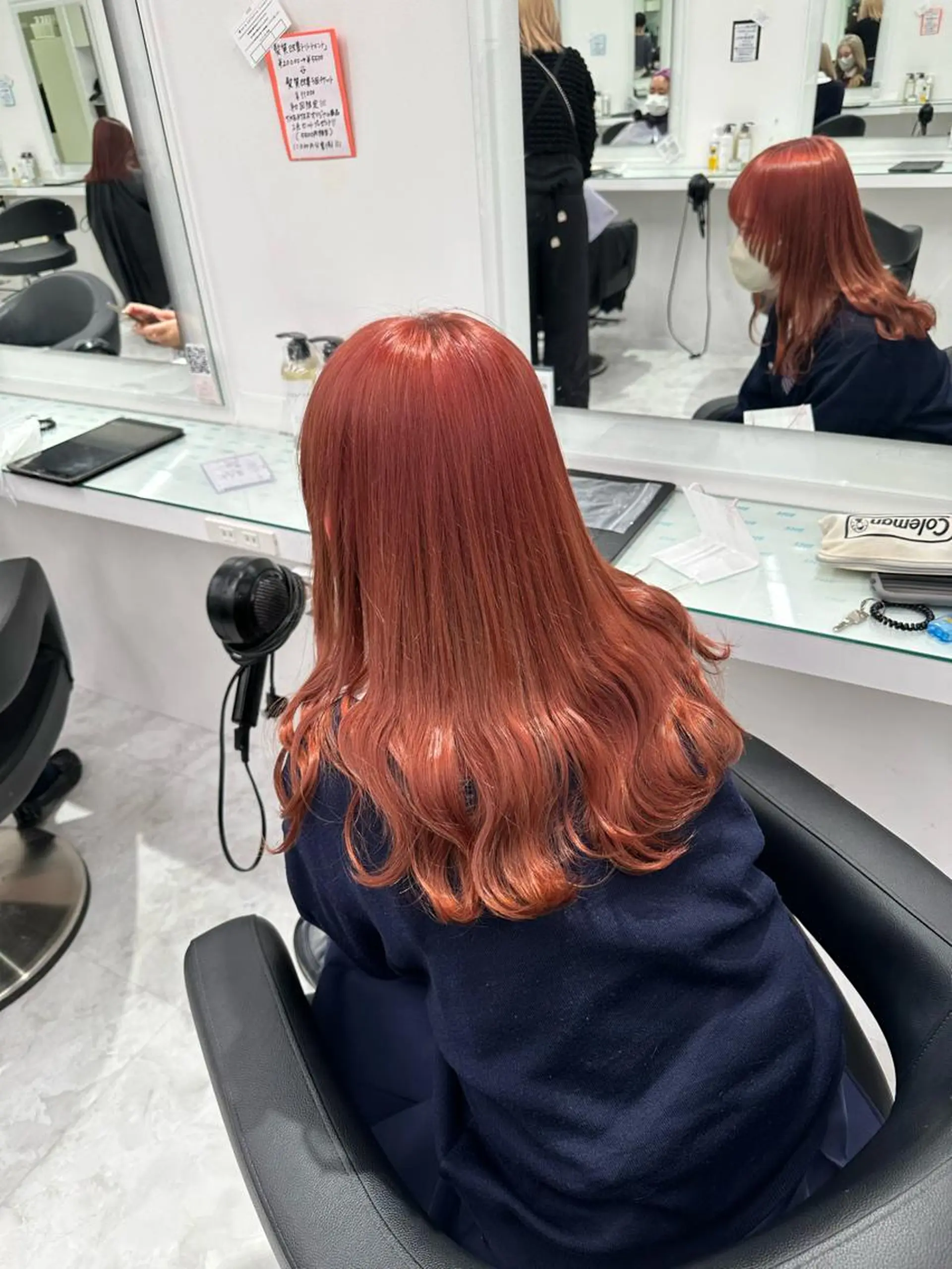カラー マンツーマン/原宿/ 透明感カラー⭐️のヘアスタイル