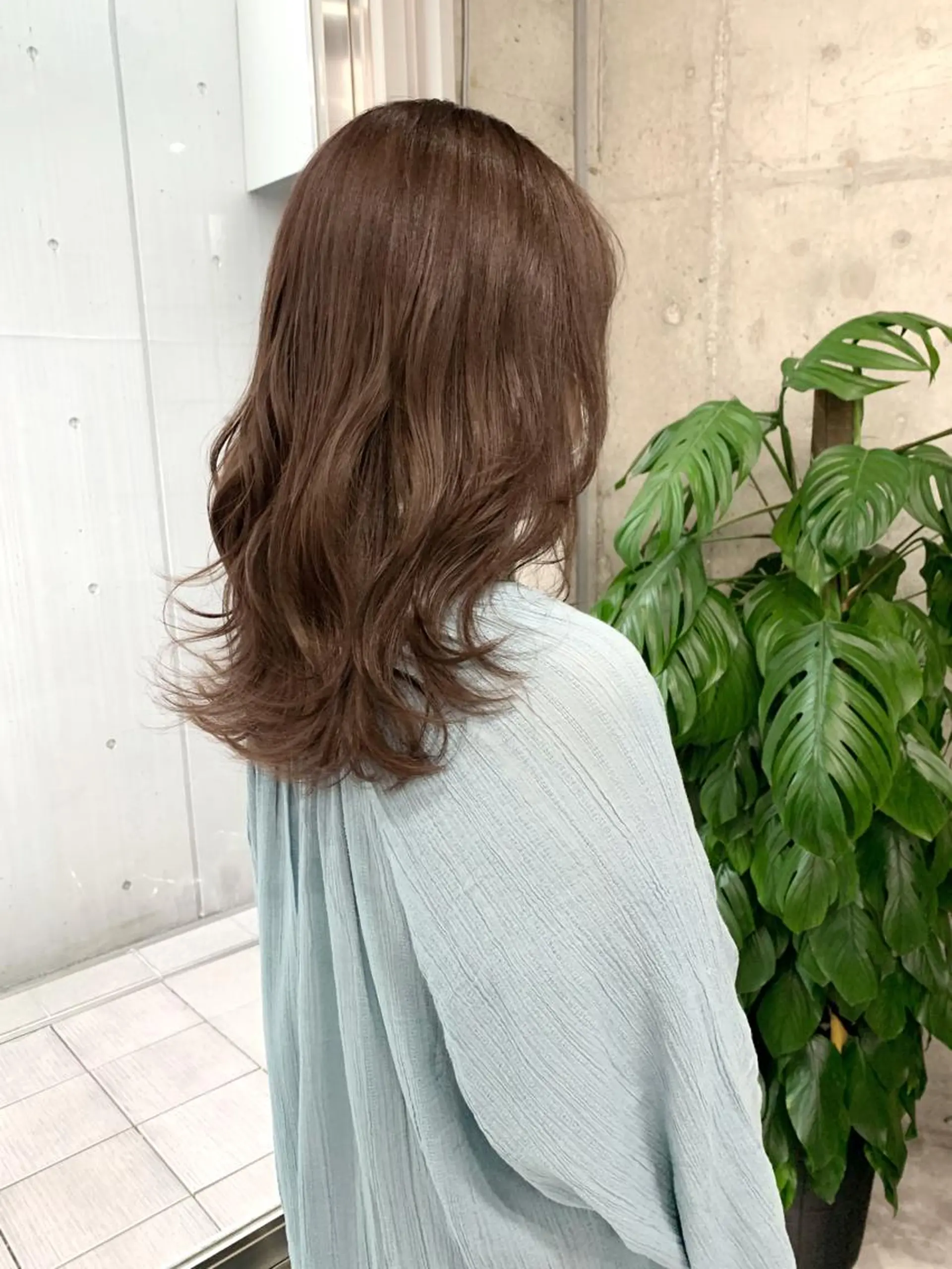 ロング カラー ブラウンカラー カット ヘアカラー トリートメント Leben所属・垢抜けヘア♡柔らかい カラー/mihoのヘアスタイル