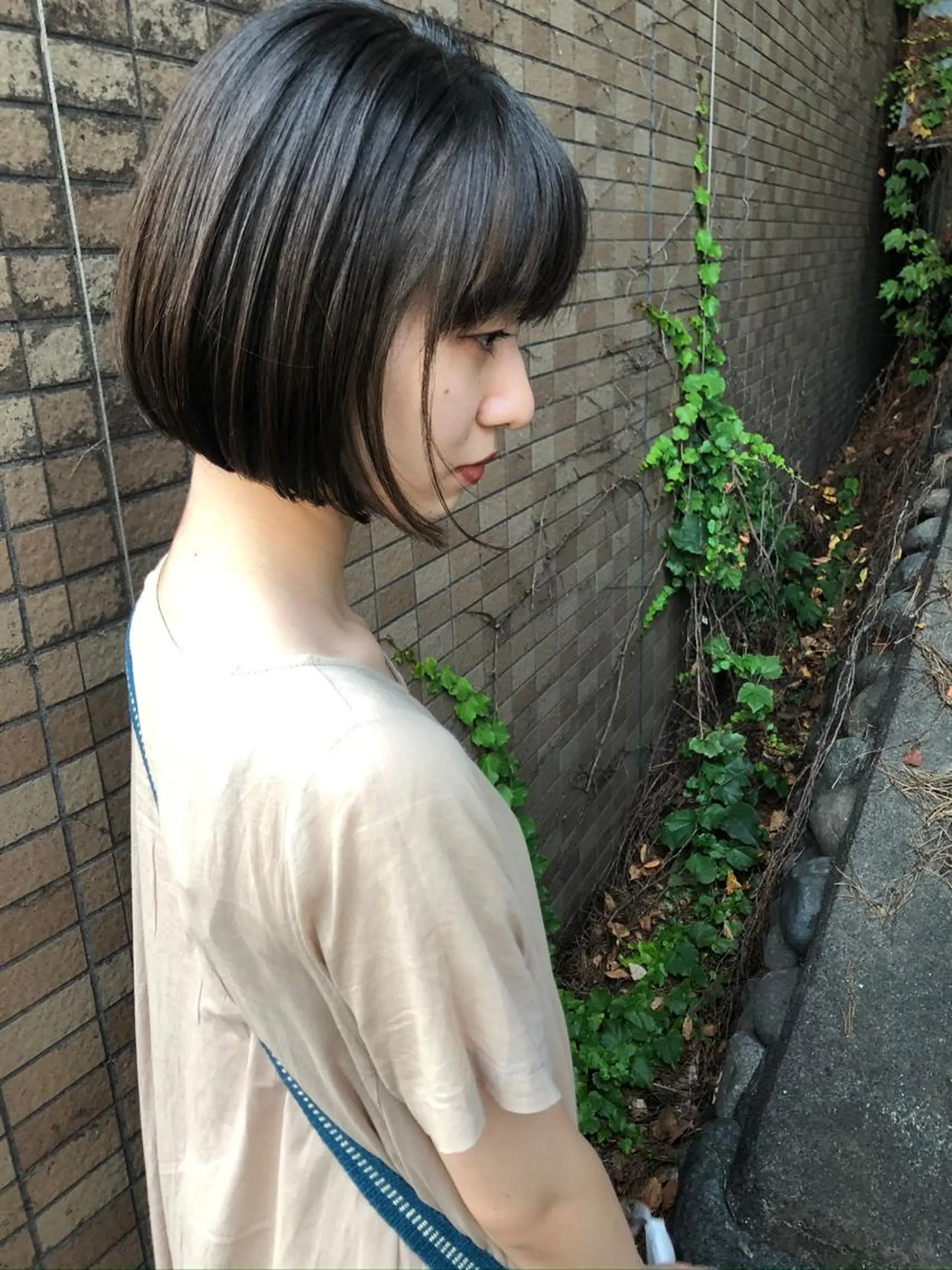 ショート カット StellA所属・アートディレクター ワダヒサノリのヘアスタイル