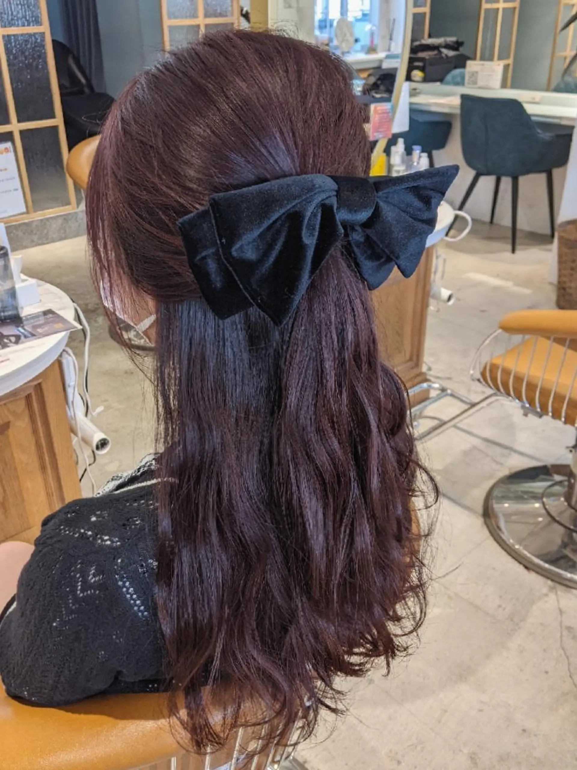 ロング カット ヘアカラー トリートメント 縮毛矯正/レイヤー 💎やまもとちひろのヘアスタイル