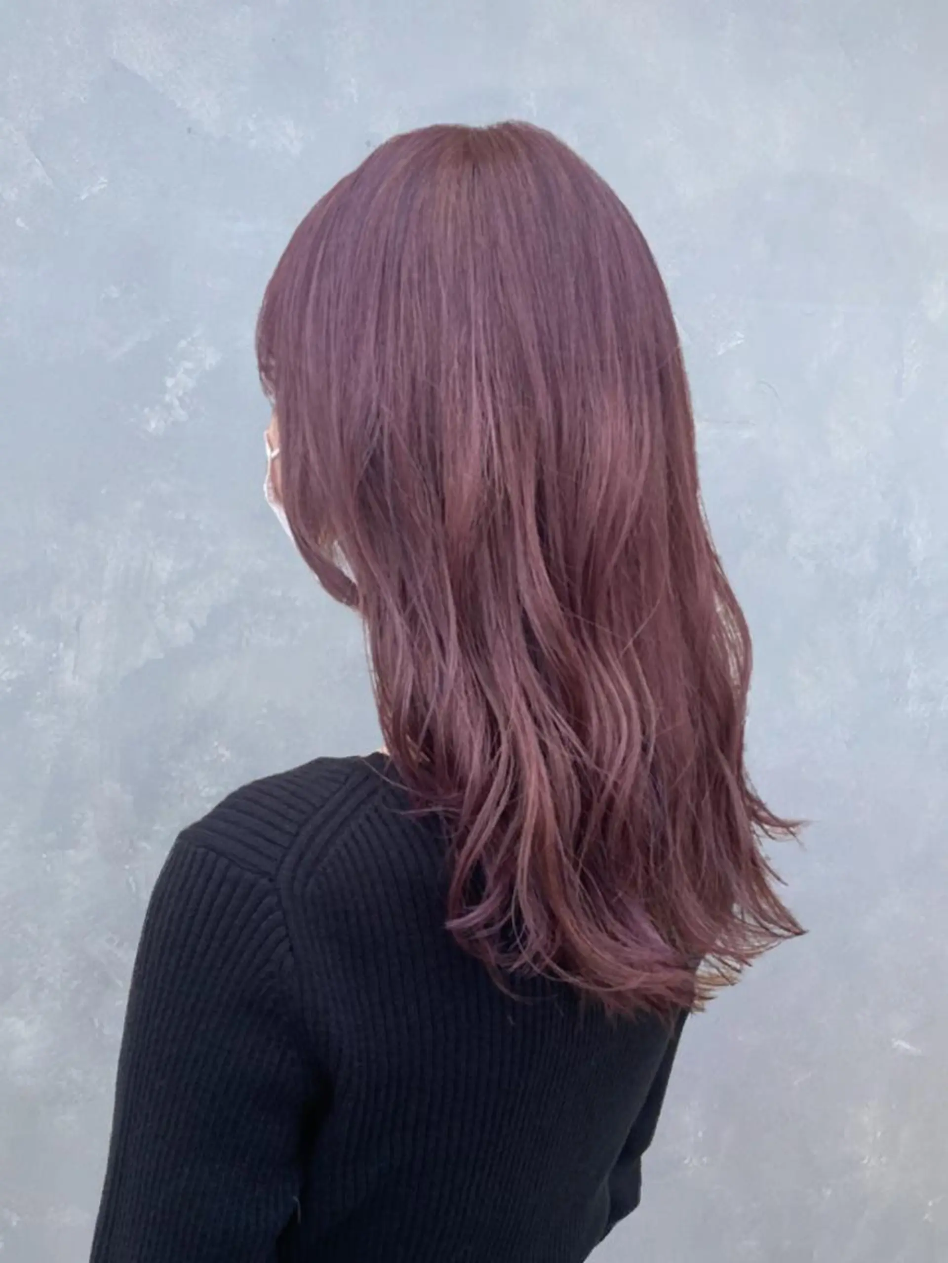 カラー レッドカラー 髪質改善 米倉 一輝のヘアスタイル