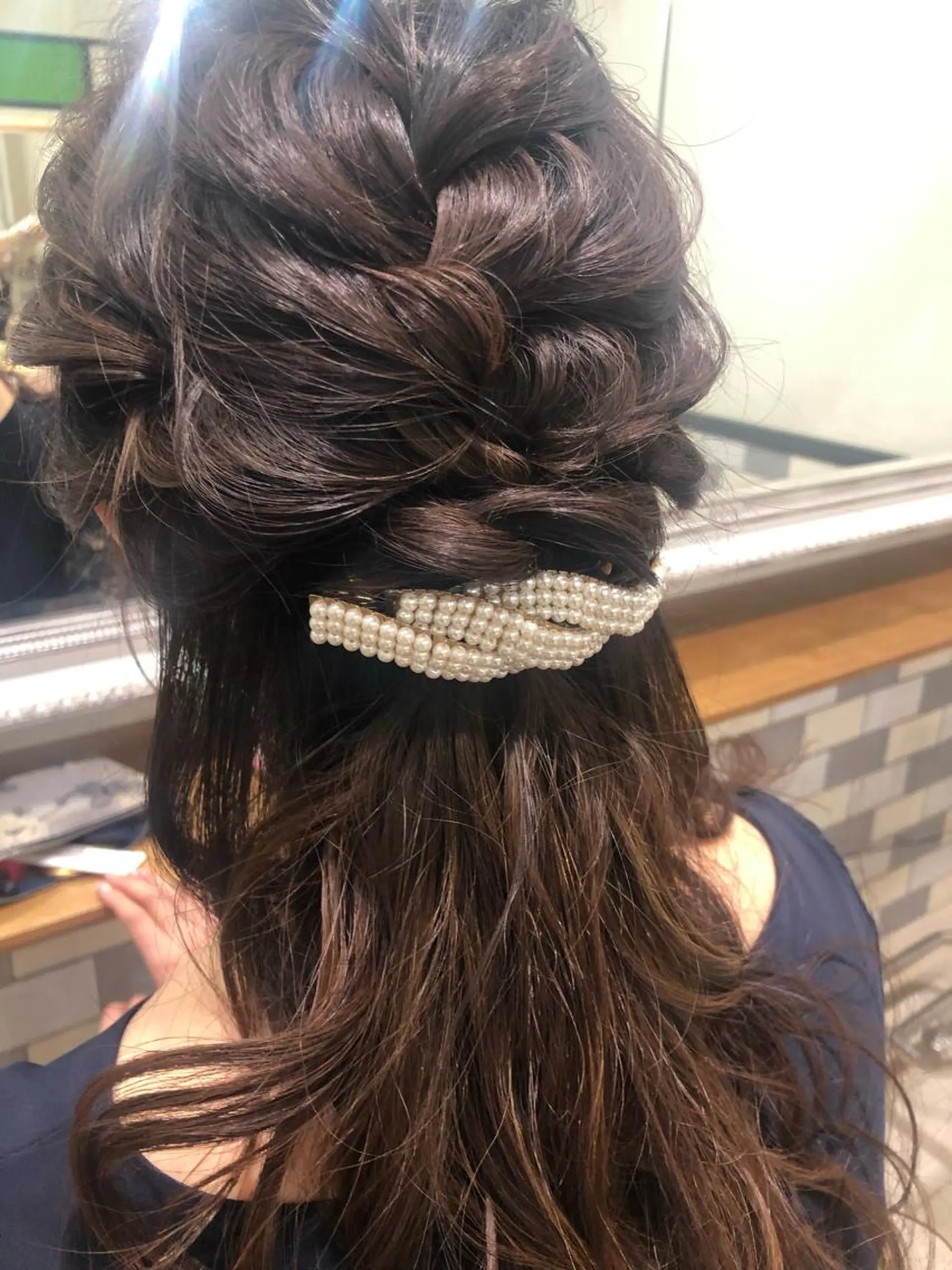 セミロング ヘアアレンジ ハーフアップ ✳︎SERA✳︎ 平日のみご案内の眉毛・アイブロウイメージ