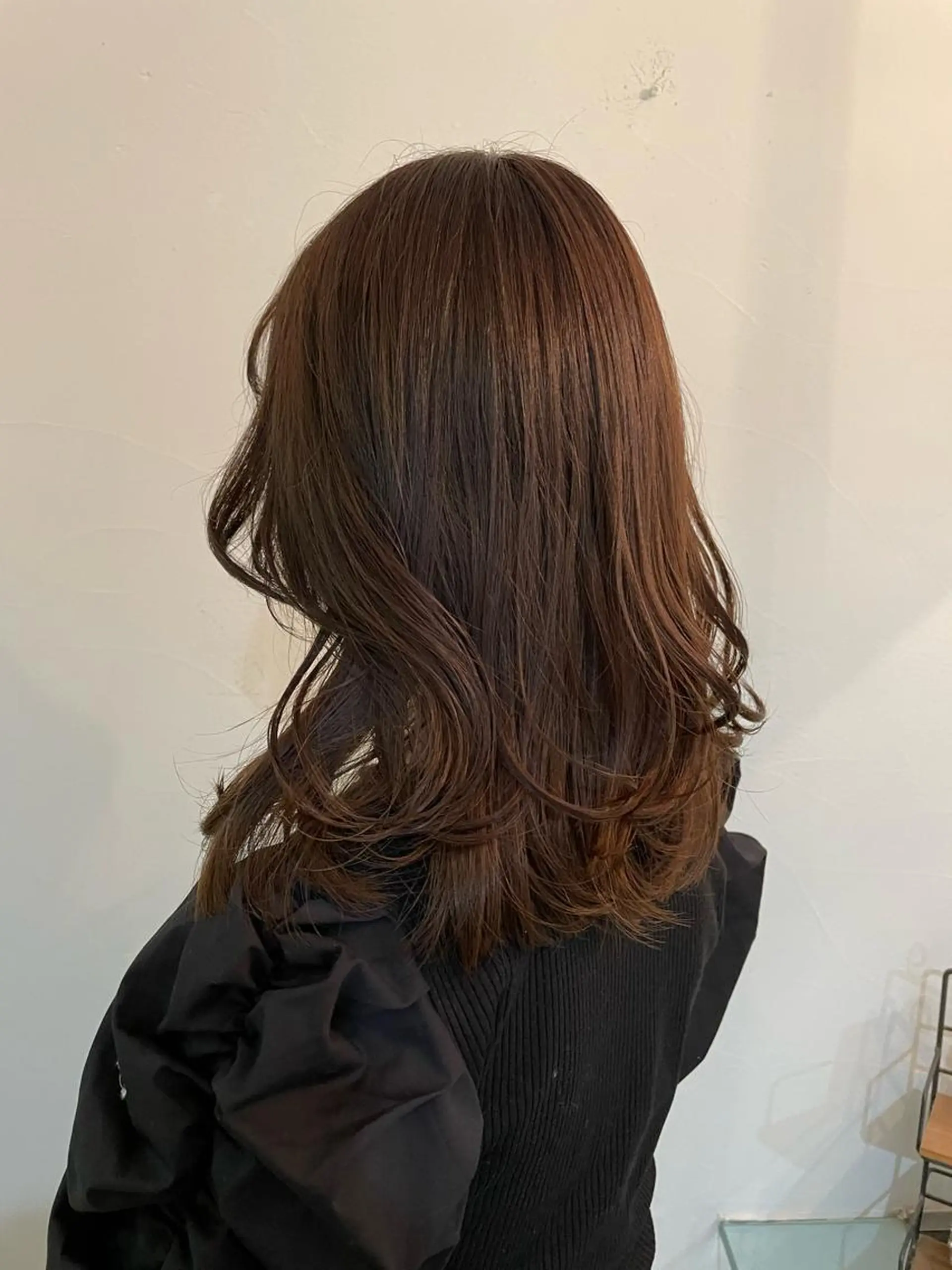 ミディアム カット トリートメント 🦋透明感 艶カラー Rie🦋のヘアスタイル