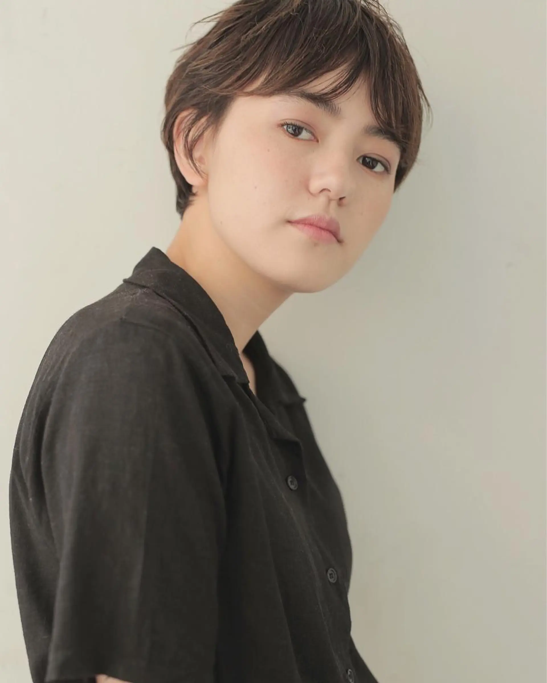 ショート カラー パーマ ハンサムショート ショートヘア カット ヘアカラー トリートメント 🧼柴田 健太郎🧼のヘアスタイル