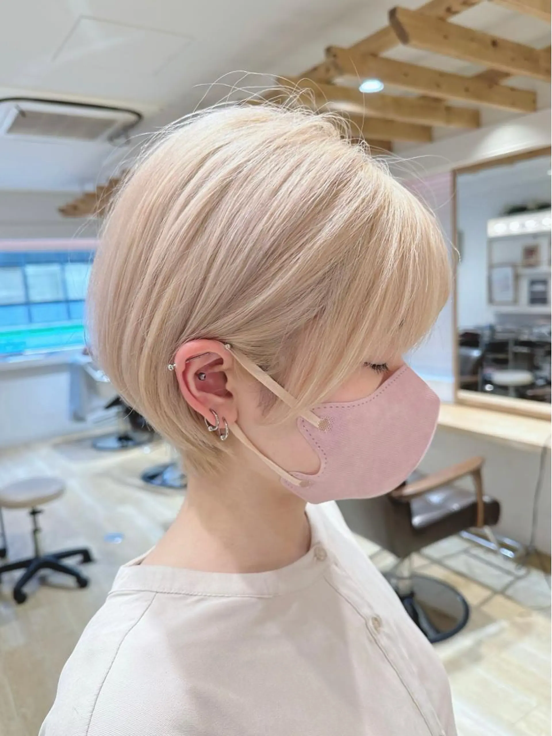 ショート カット ヘアカラー トリートメント 新宿 木下拓哉のヘアスタイル