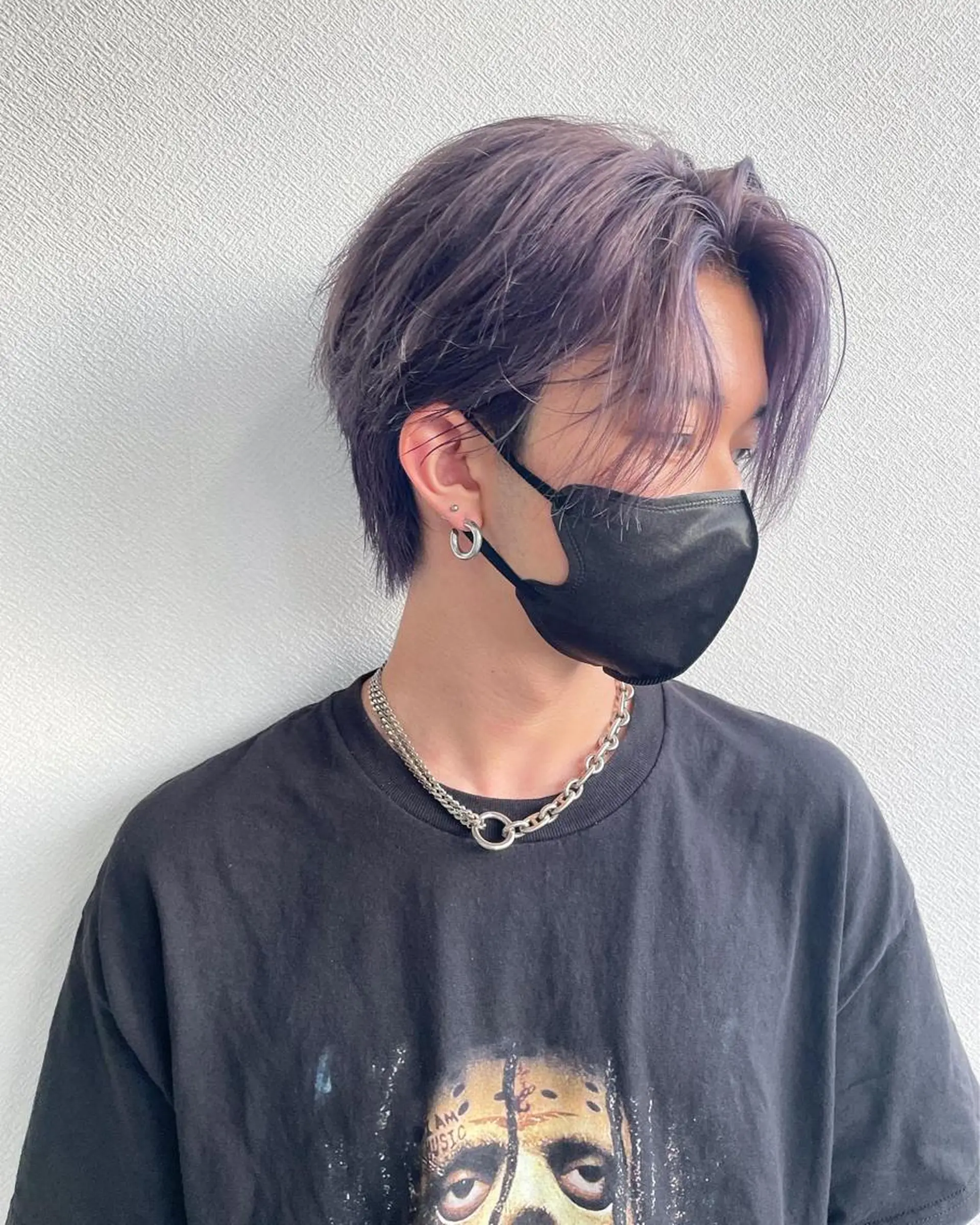 ショート カラー メンズ ヘアカラー トリートメント コイデ リュウセイのヘアスタイル