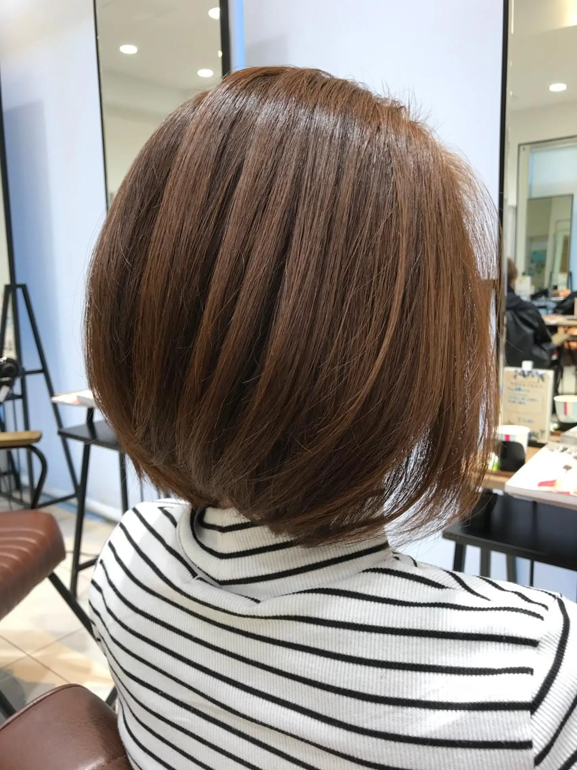 ショート 前下がりボブ ボブ カット 中野 克也のヘアスタイル