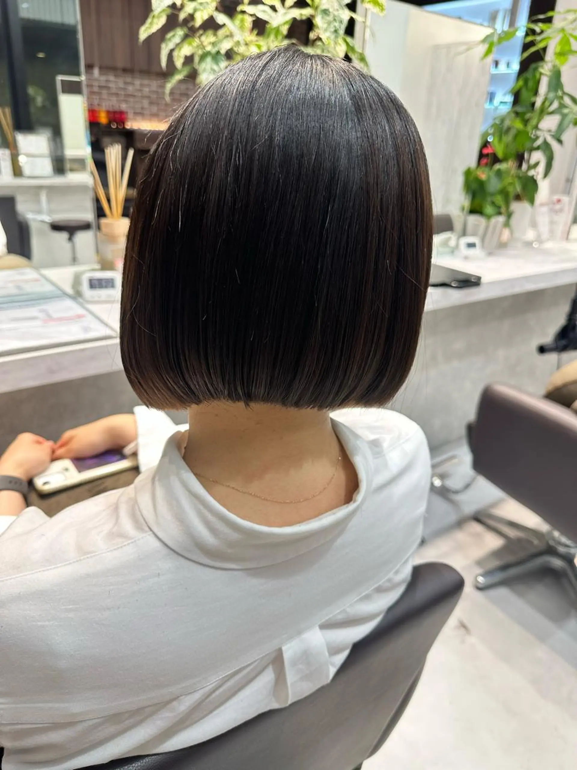 ミディアム カット あさひ かなのヘアスタイル