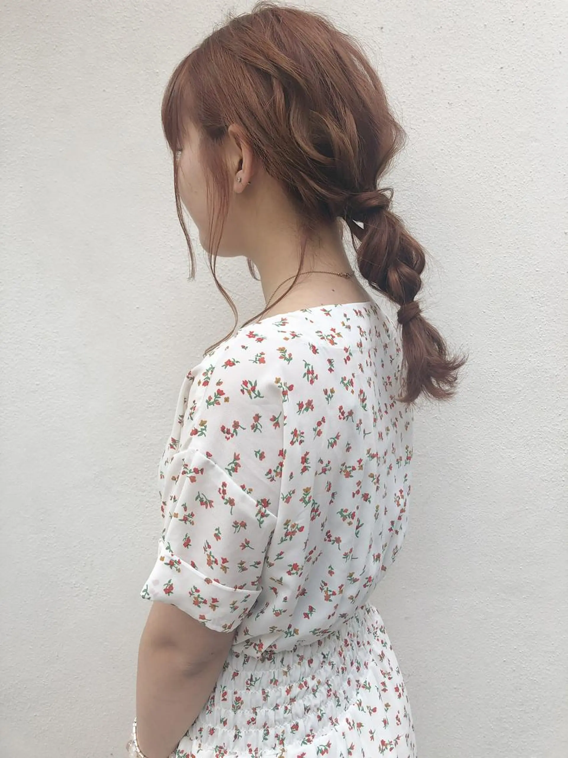 ミディアム カラー SALOWIN三軒茶屋店所属・髪質改善/艶髪担当 山中のヘアスタイル