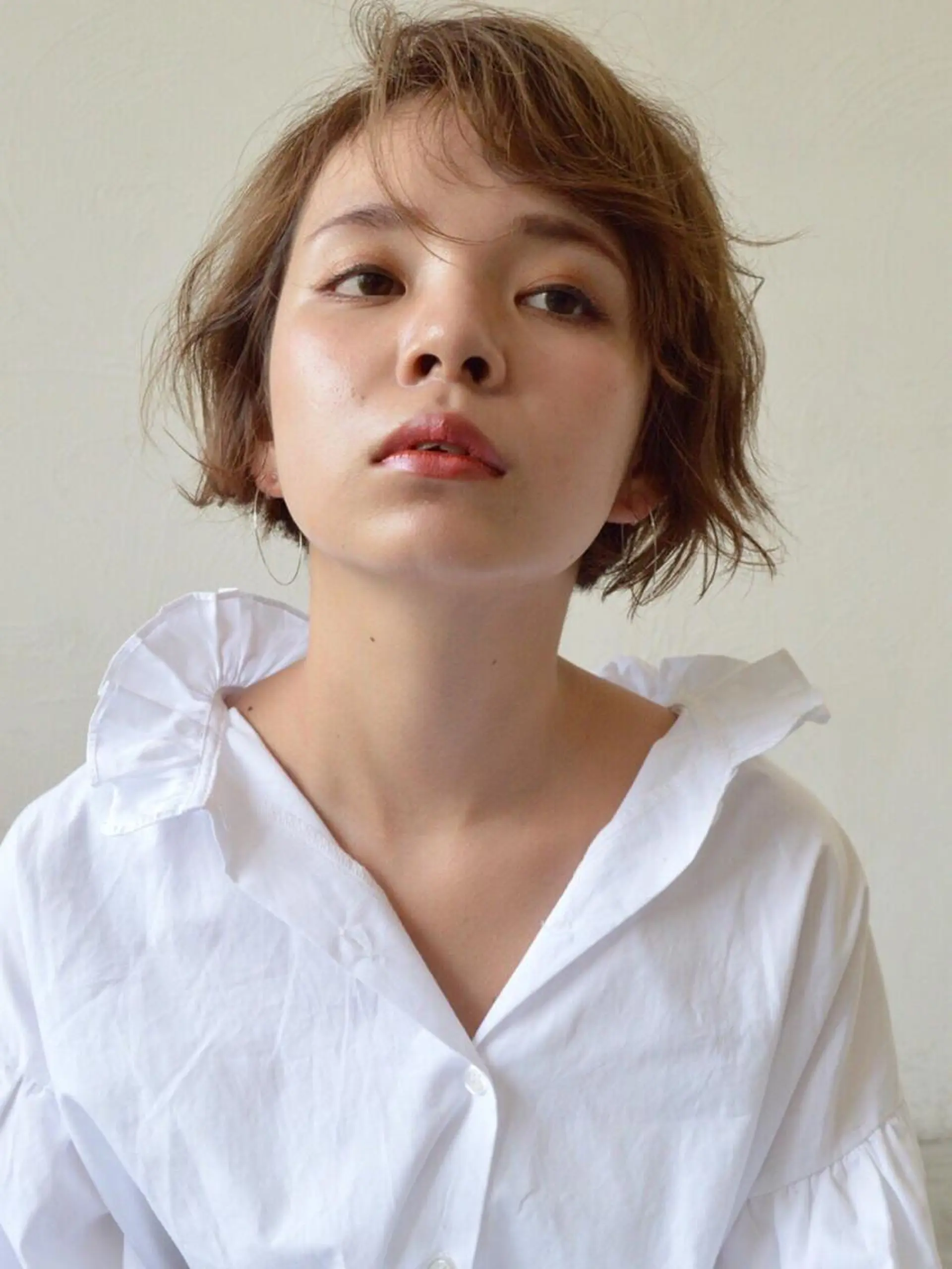 ショート ショートヘア 外ハネヘア 【今だけブリーチ 限定価格💕】すみのヘアスタイル