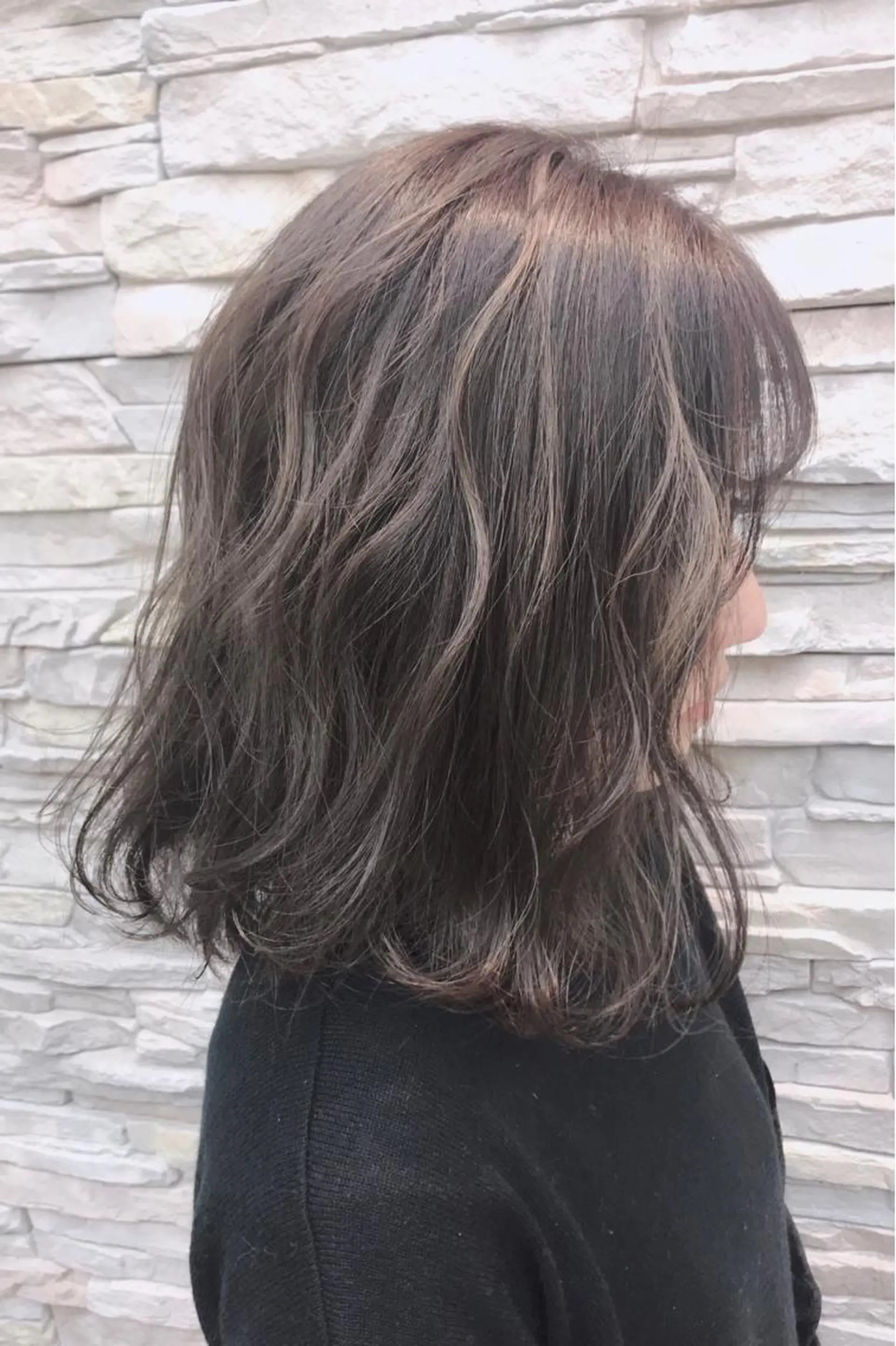 ミディアム カラー ハイライトカラー ハイライト 艶髪大好き❣️ ⭐️MAYUMIのヘアスタイル