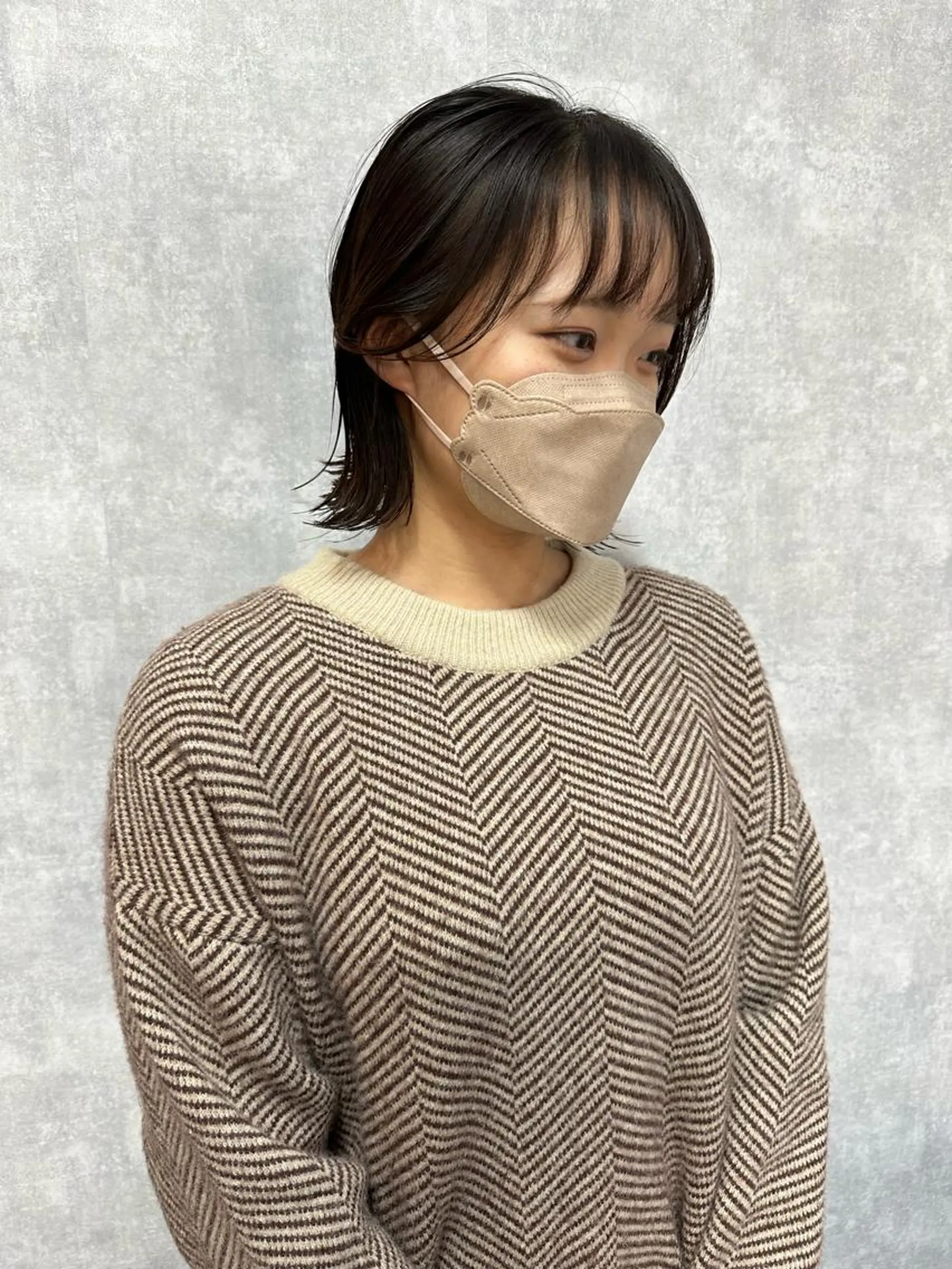 ショート 切りっぱなしボブ ショートボブ ハンサムショート 丸みショート アッシュ カット ヘアカラー トリートメント C’LD hair  produce /シールドヘア所属・モテ髪/ボブ/ショー ト/アダチフウトのヘアスタイル