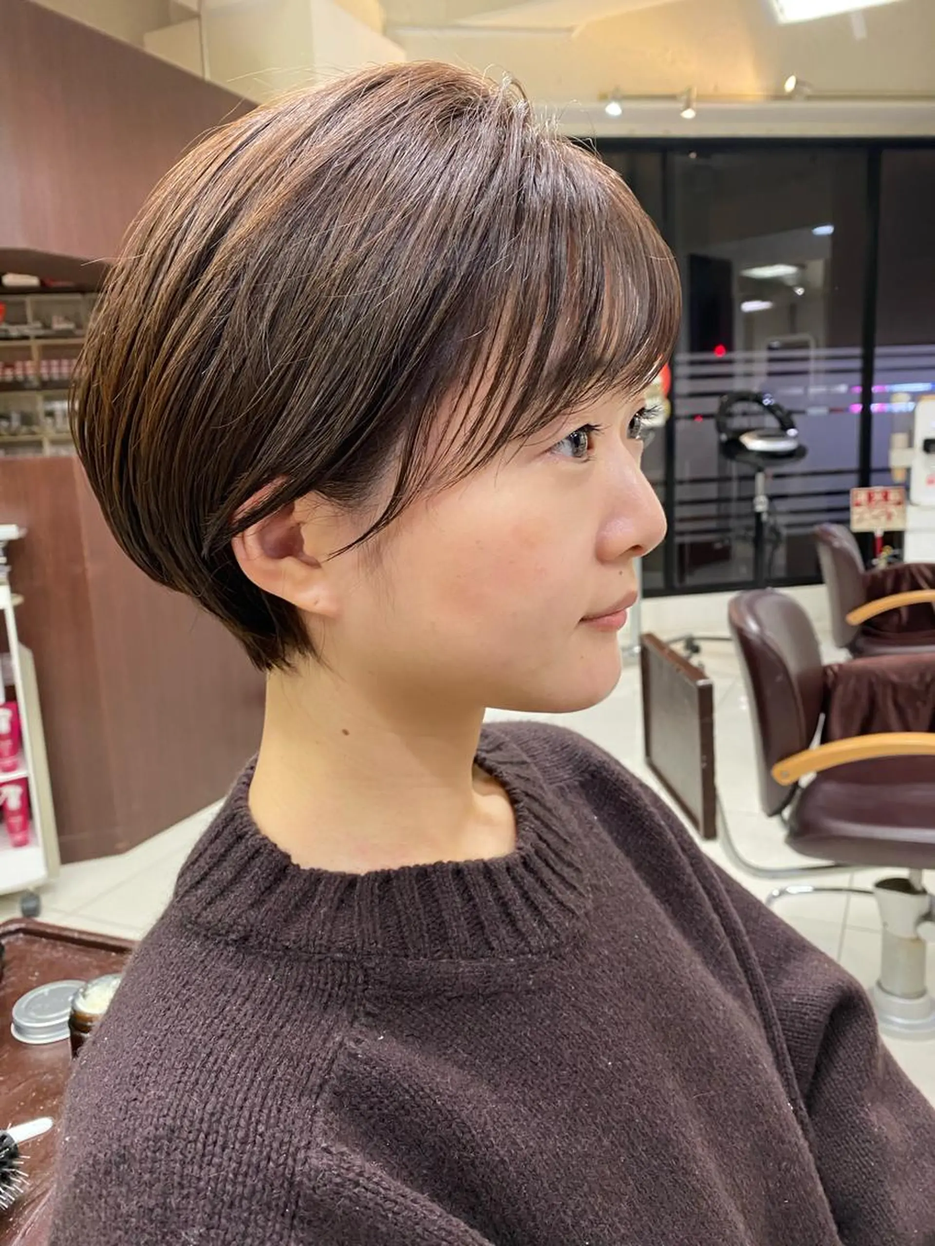 ショート カラー 2025/5/8開始 オーナー渡辺岳のヘアスタイル