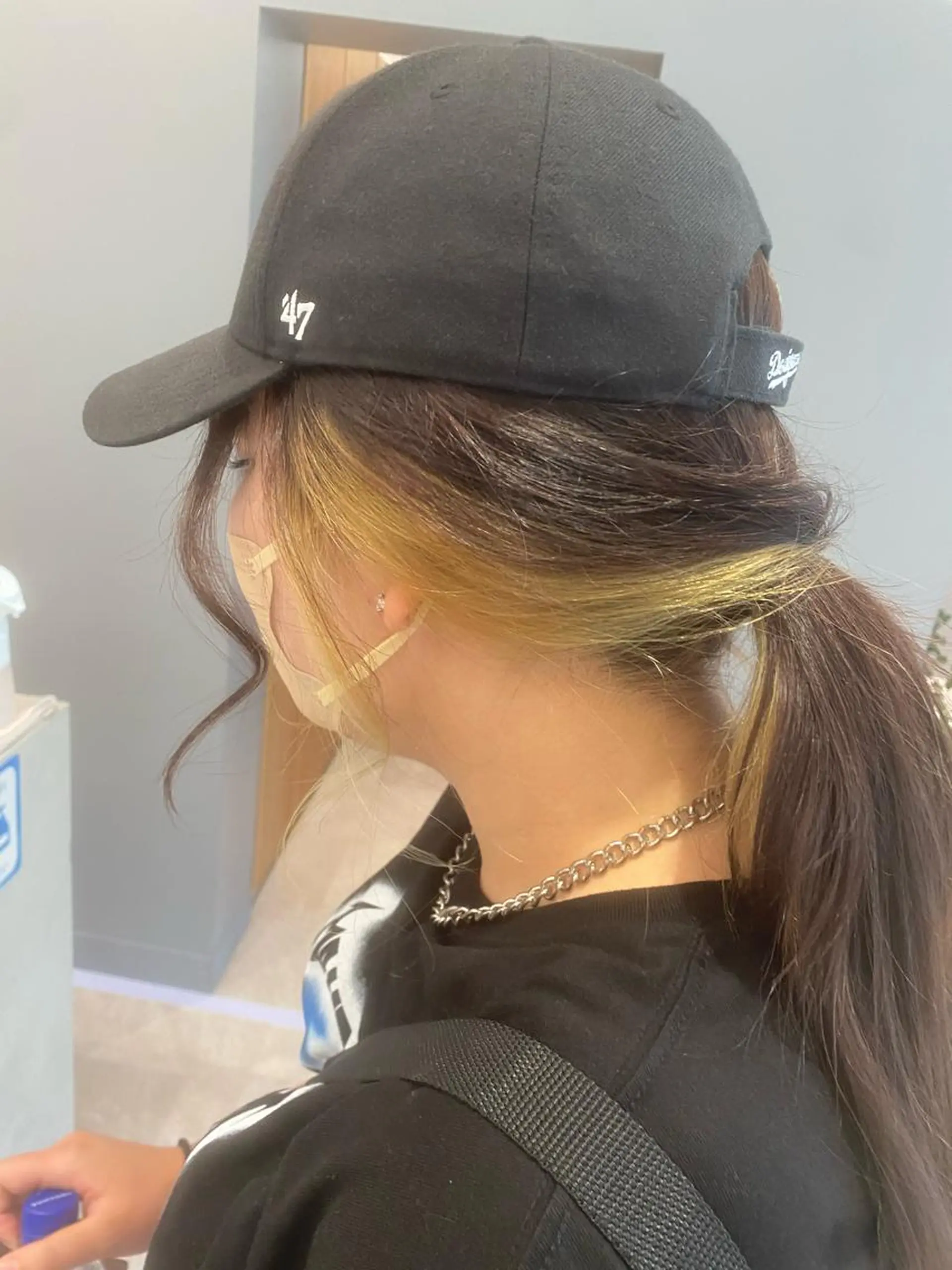 ロング カラー ヘアアレンジ 加藤 愛実のヘアスタイル