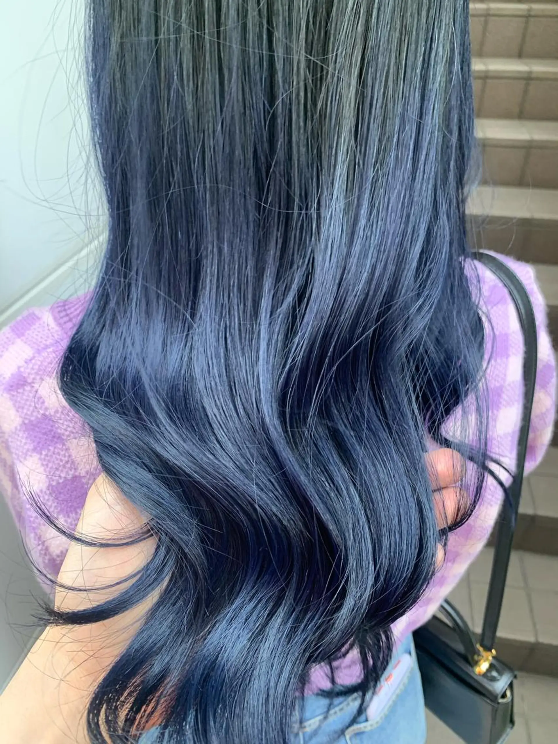 ロング カラー 乾かすだけでサラ艶に /髪質改善西村涼太のヘアスタイル
