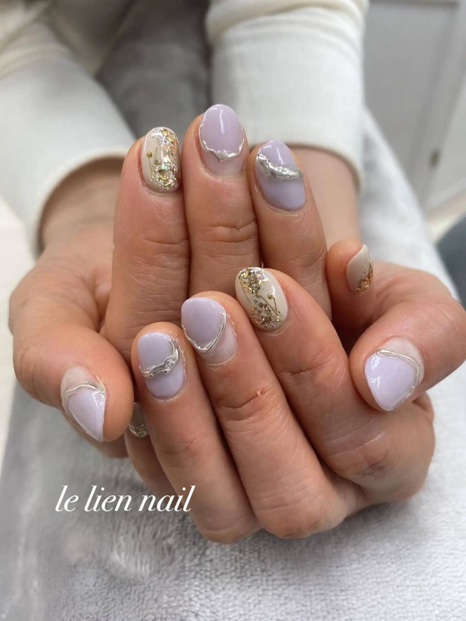ネイル ニュアンスネイル ハンドネイル le lien nailのネイルデザイン