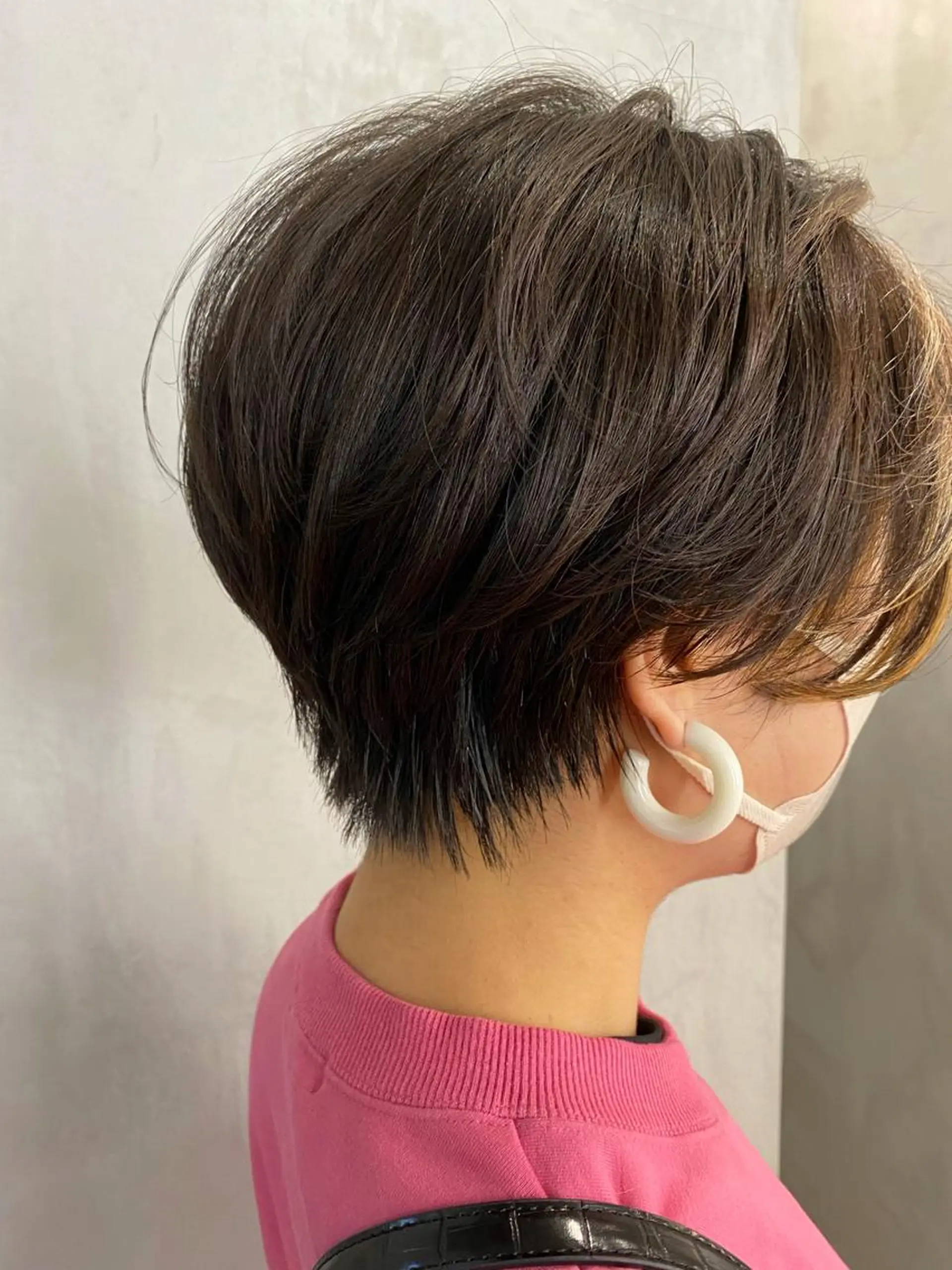 ショート ハンサムショート ミストバング ショートヘア 髪質改善/荒川 慶成のヘアスタイル