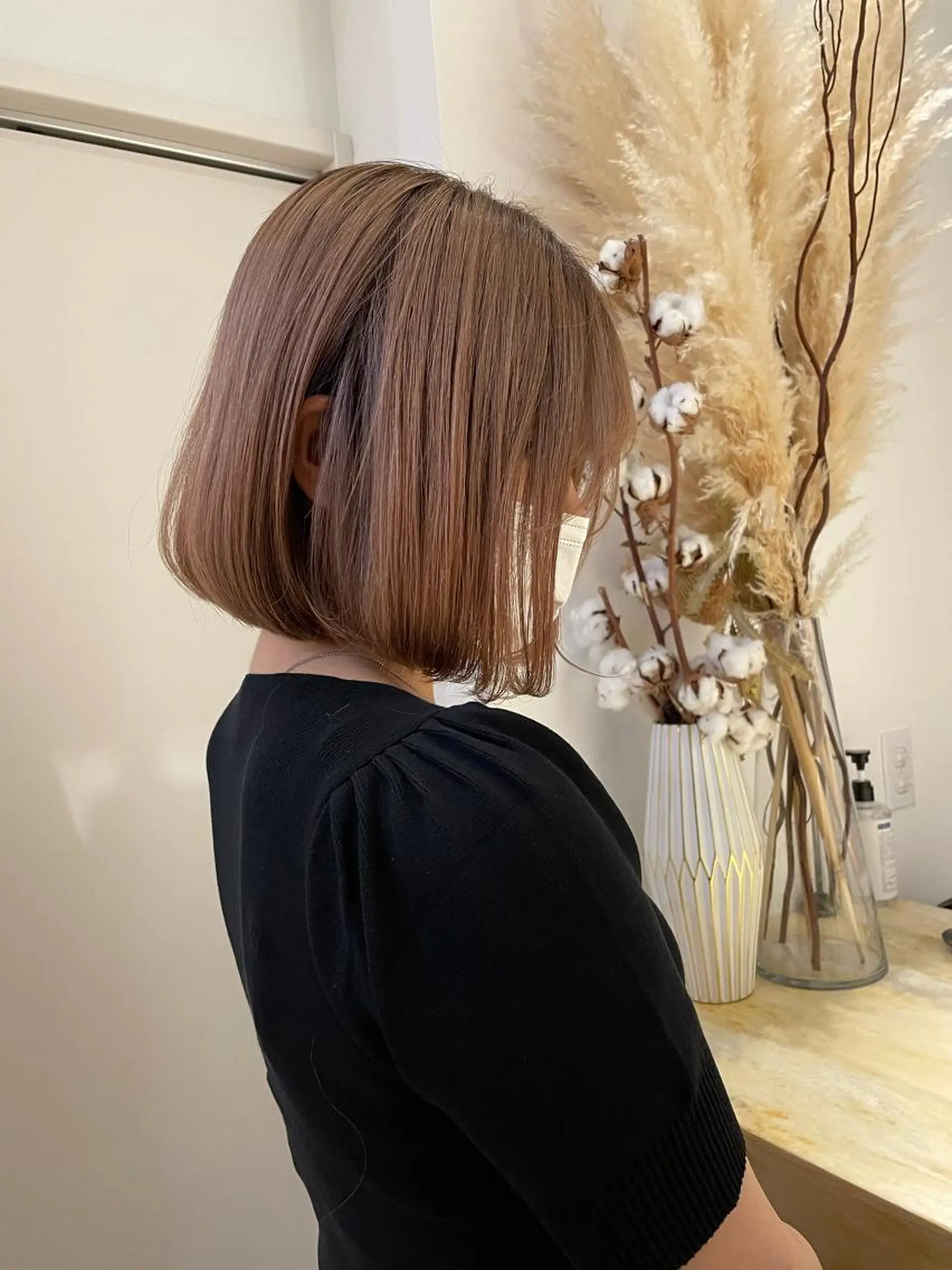 ミディアム カラー ボブ 似合わせカット 🫧透明感ヘア🫧 🧸竹花　彩希🧸のヘアスタイル