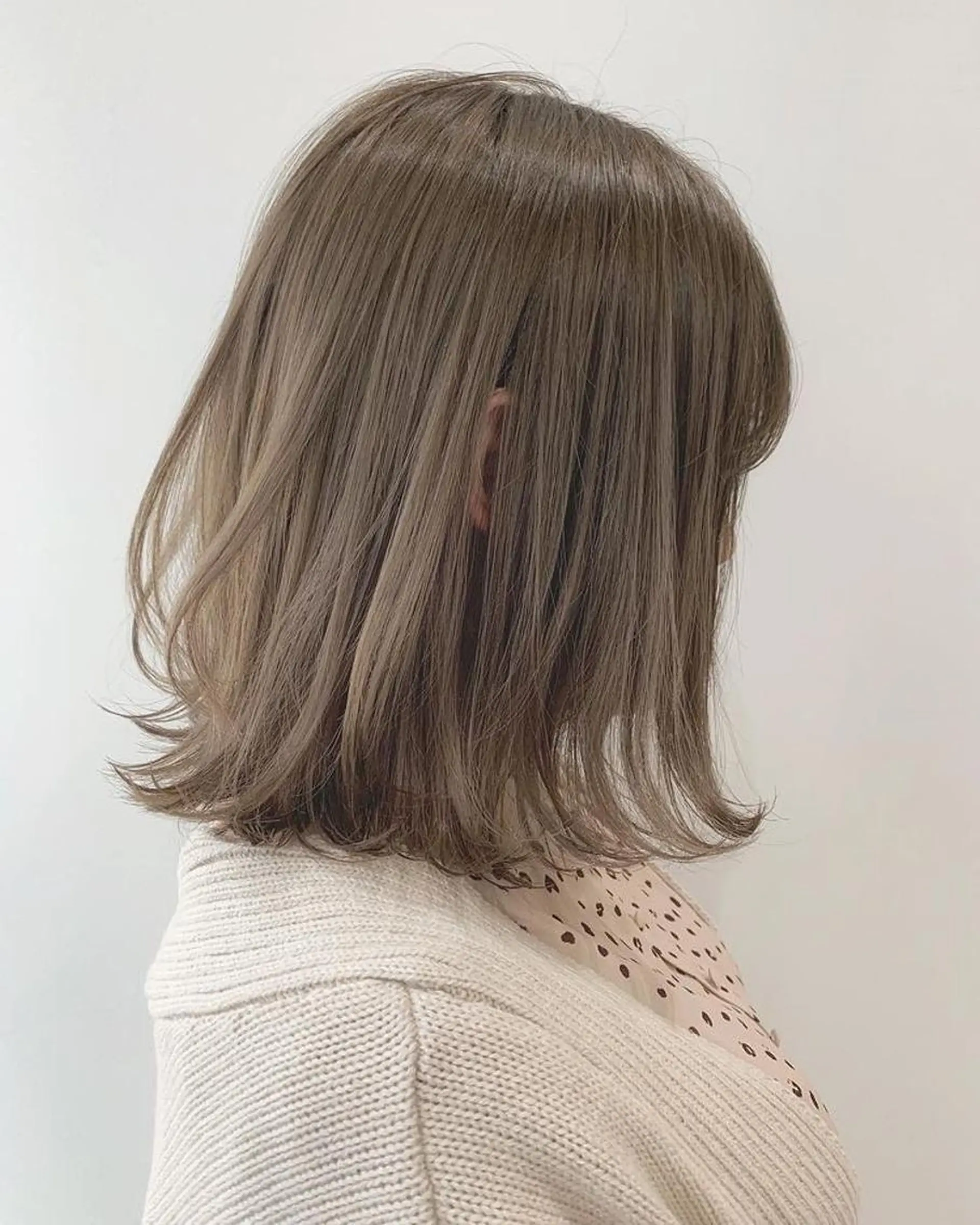 ミディアム カラー ヘアカラー Helm所属・久次米 智人のヘアスタイル