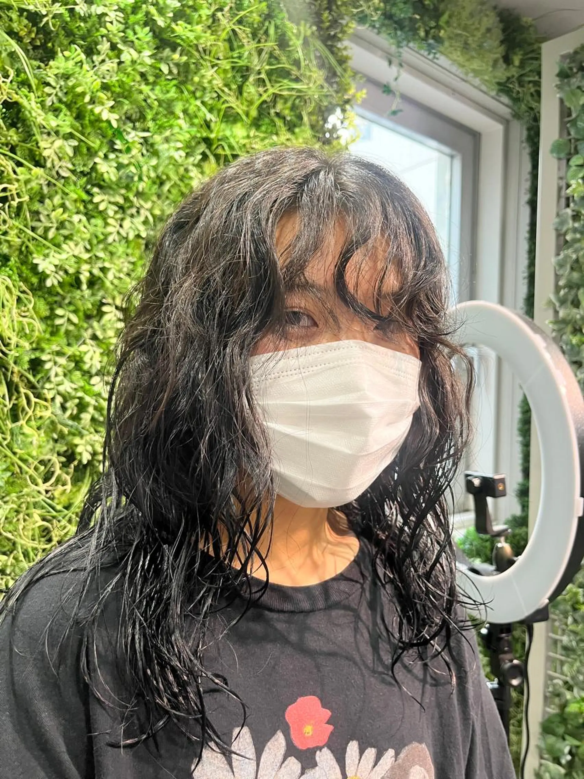 ロング 松澤 勇輝のヘアスタイル