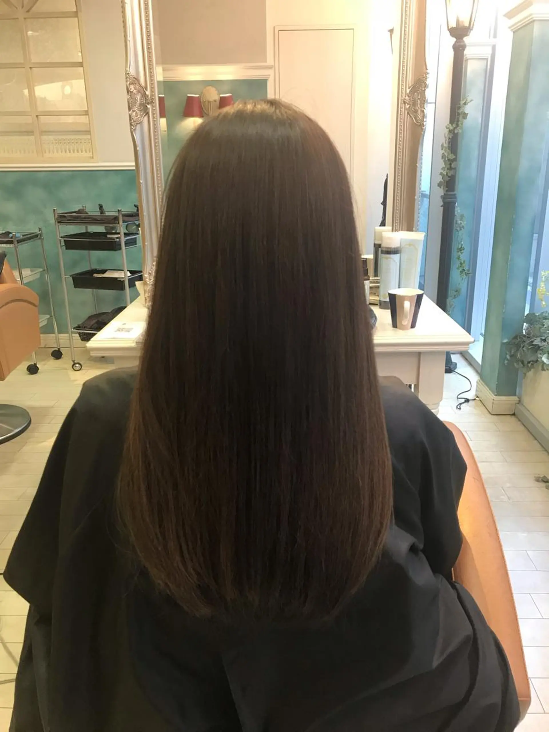 ミディアム レイヤー/韓国❣️ 髪質改善/e_kiのヘアスタイル