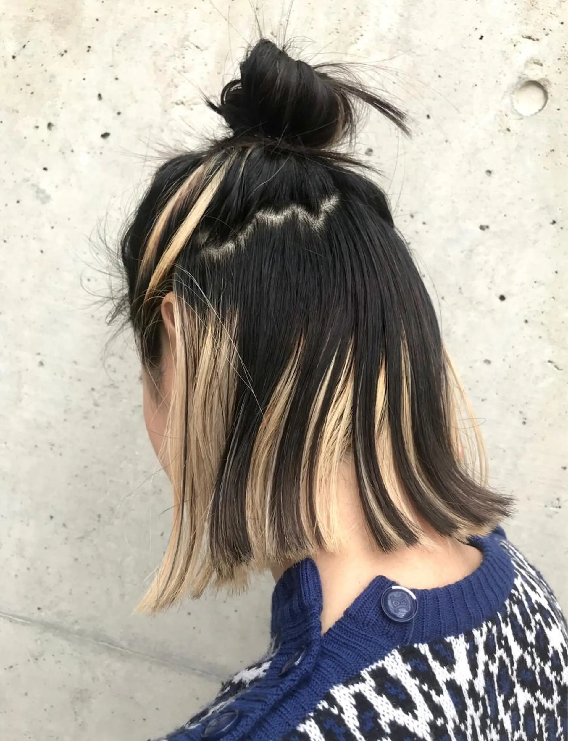 ミディアム カラー ブリーチ ケアブリーチ ヘアカラー moana surfriderのヘアスタイル