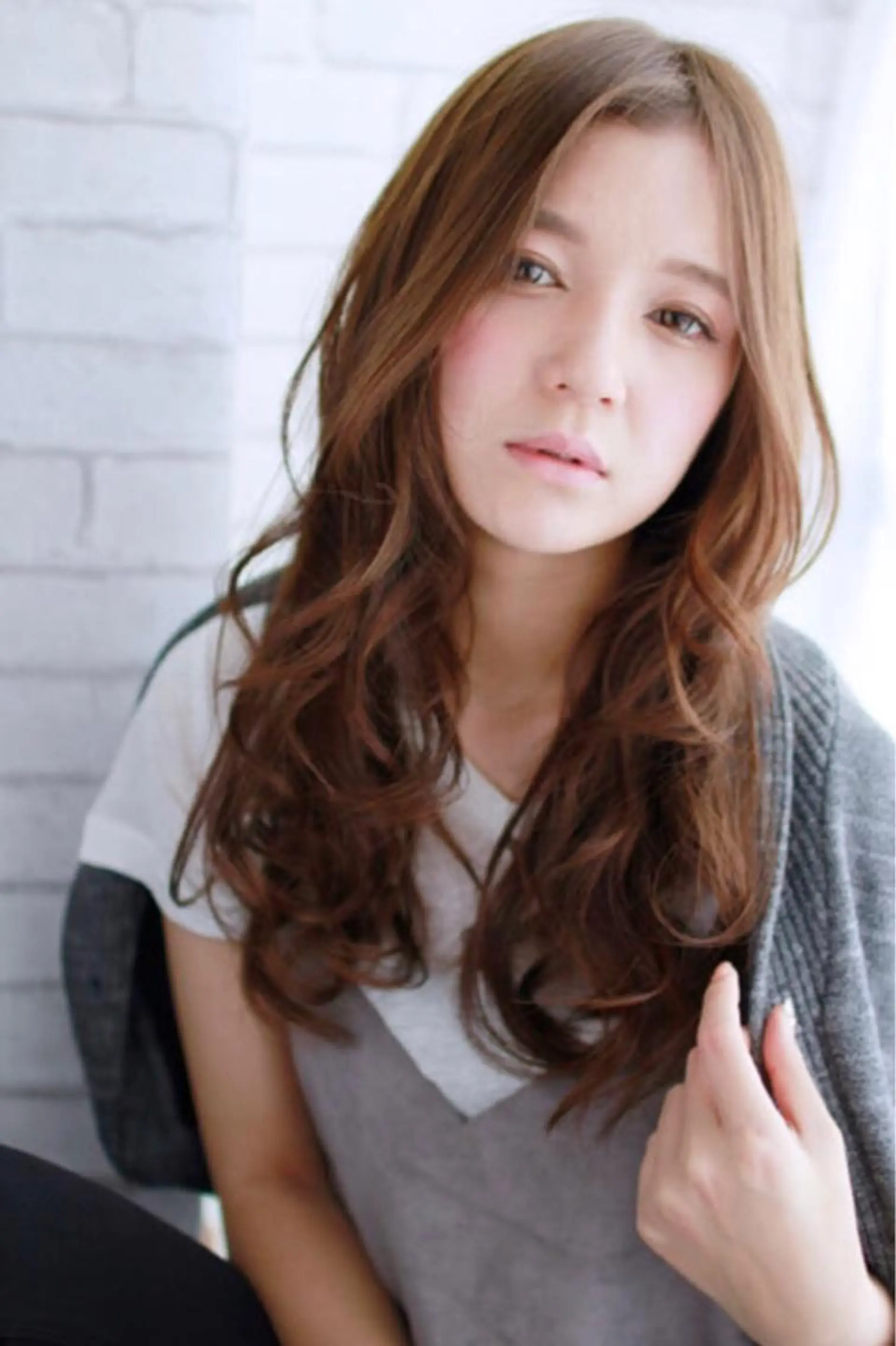 ロング カラー パーマ glow所属・山田 博仁のヘアスタイル