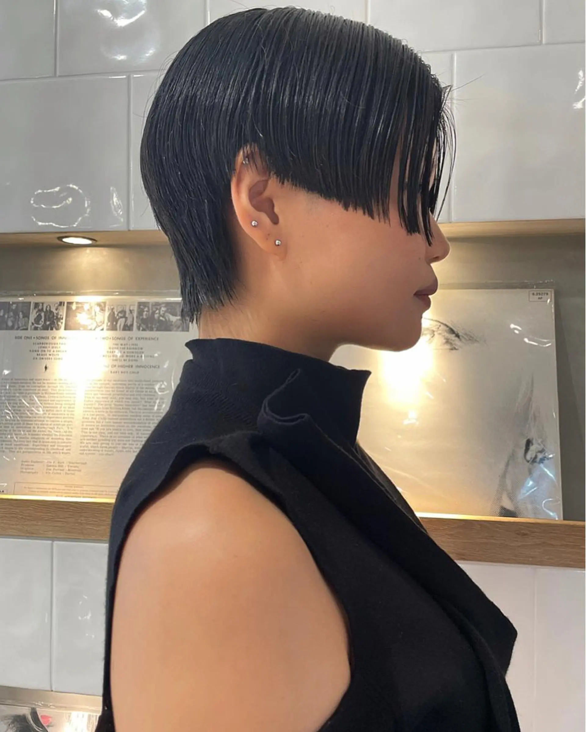 ショート カット トリートメント Loom.所属・村上雅人 ナチュラルモードのヘアスタイル