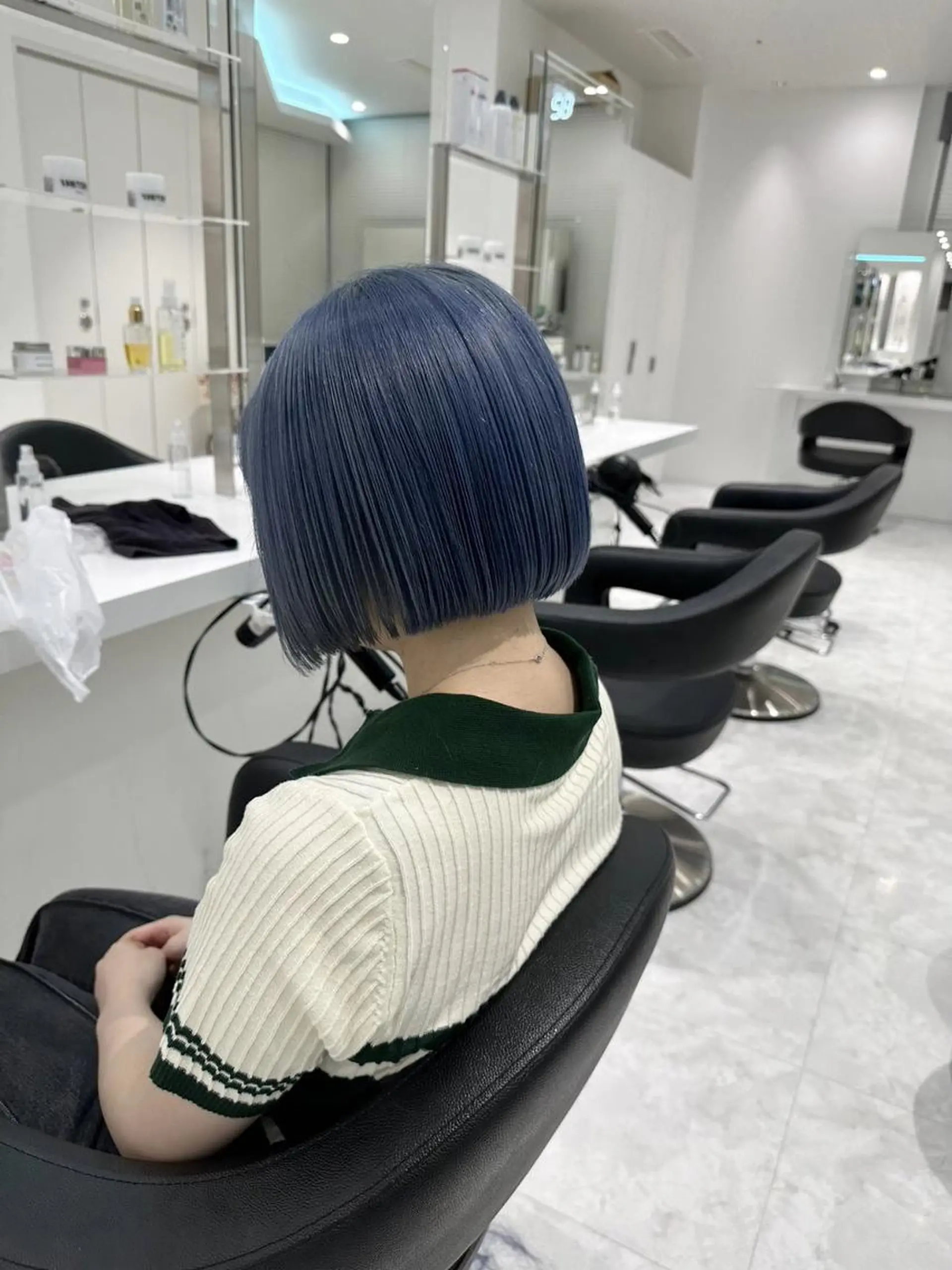 カラー 透明感ブラウン✖️ ボブ🤎ホウトのヘアスタイル