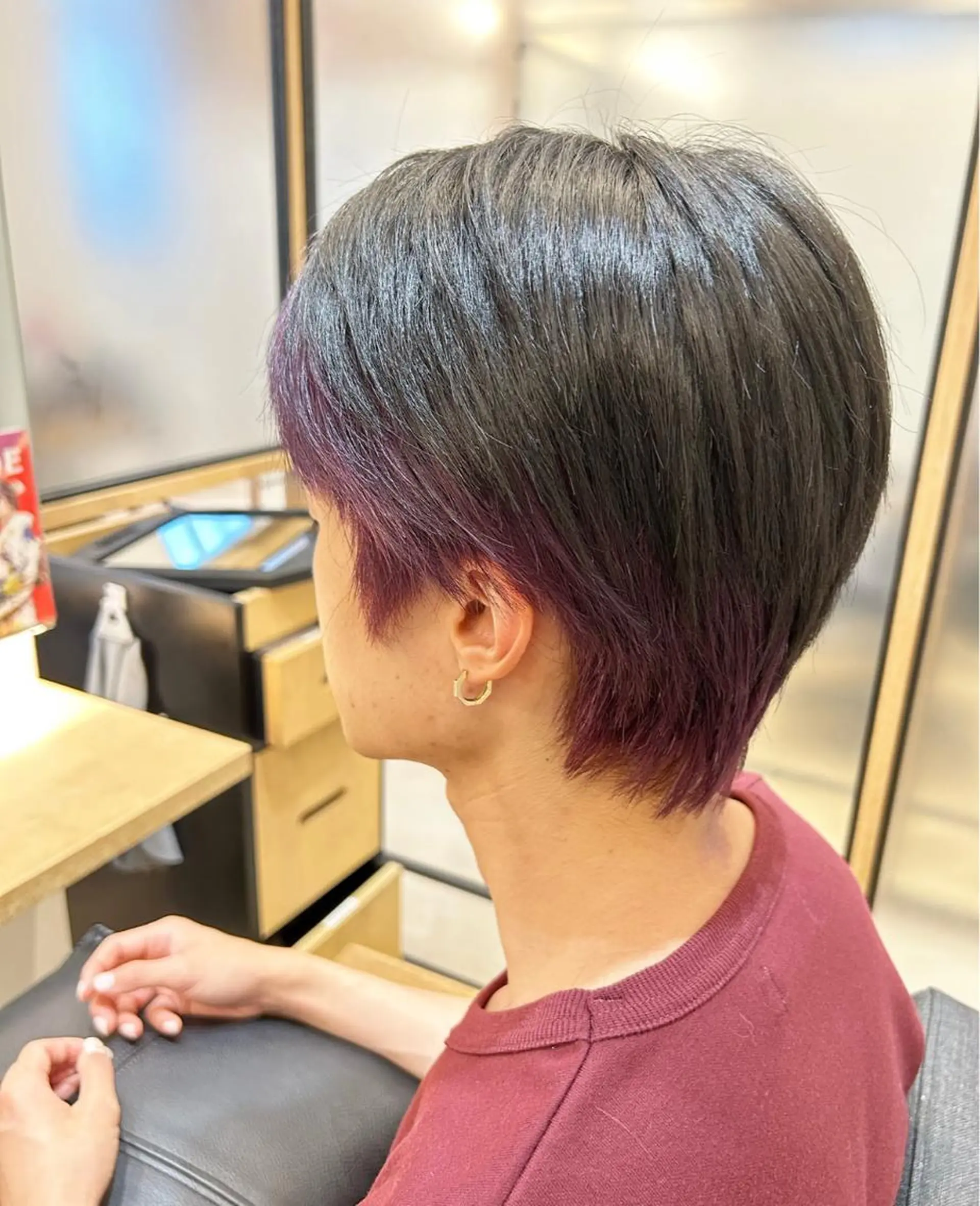 メンズ ヘアカラー ゆうき あすかのヘアスタイル