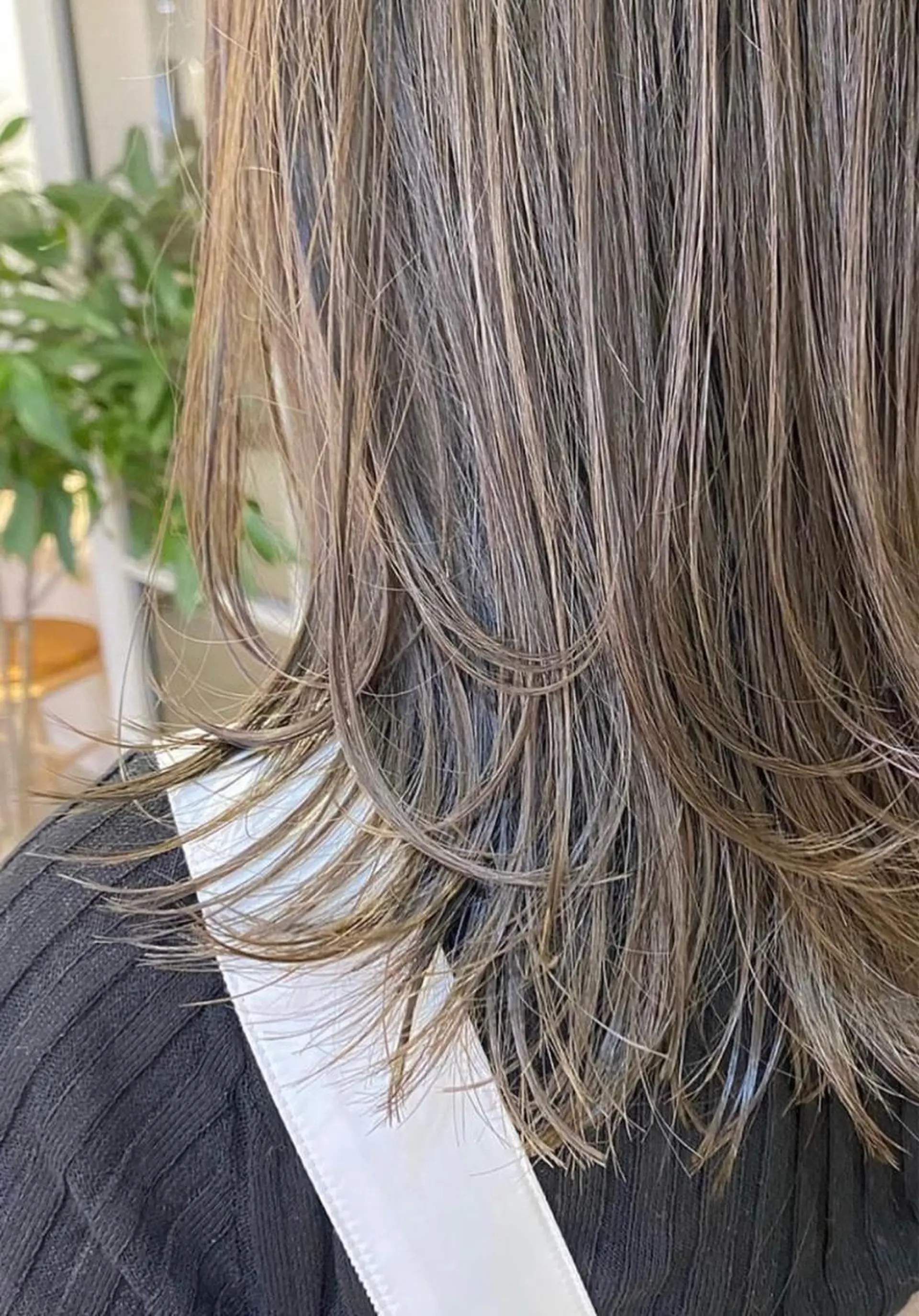 ミディアム ハイレイヤー レイヤーカット レイヤーカット Kinoのヘアスタイル