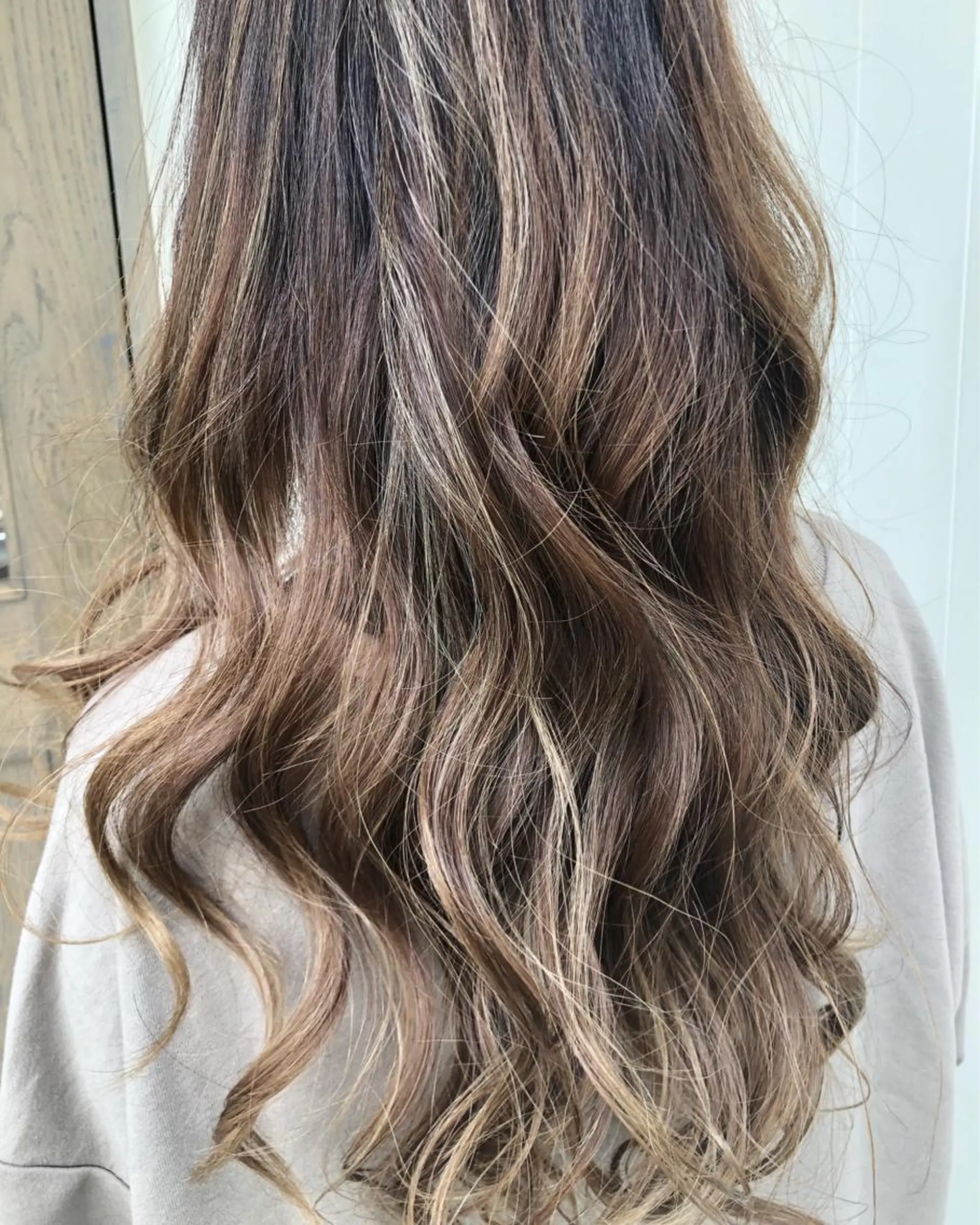 ロング カラー ブラウンカラー 透明感カラー ハイライトカラー ハイライト ...ful  MAOのヘアスタイル