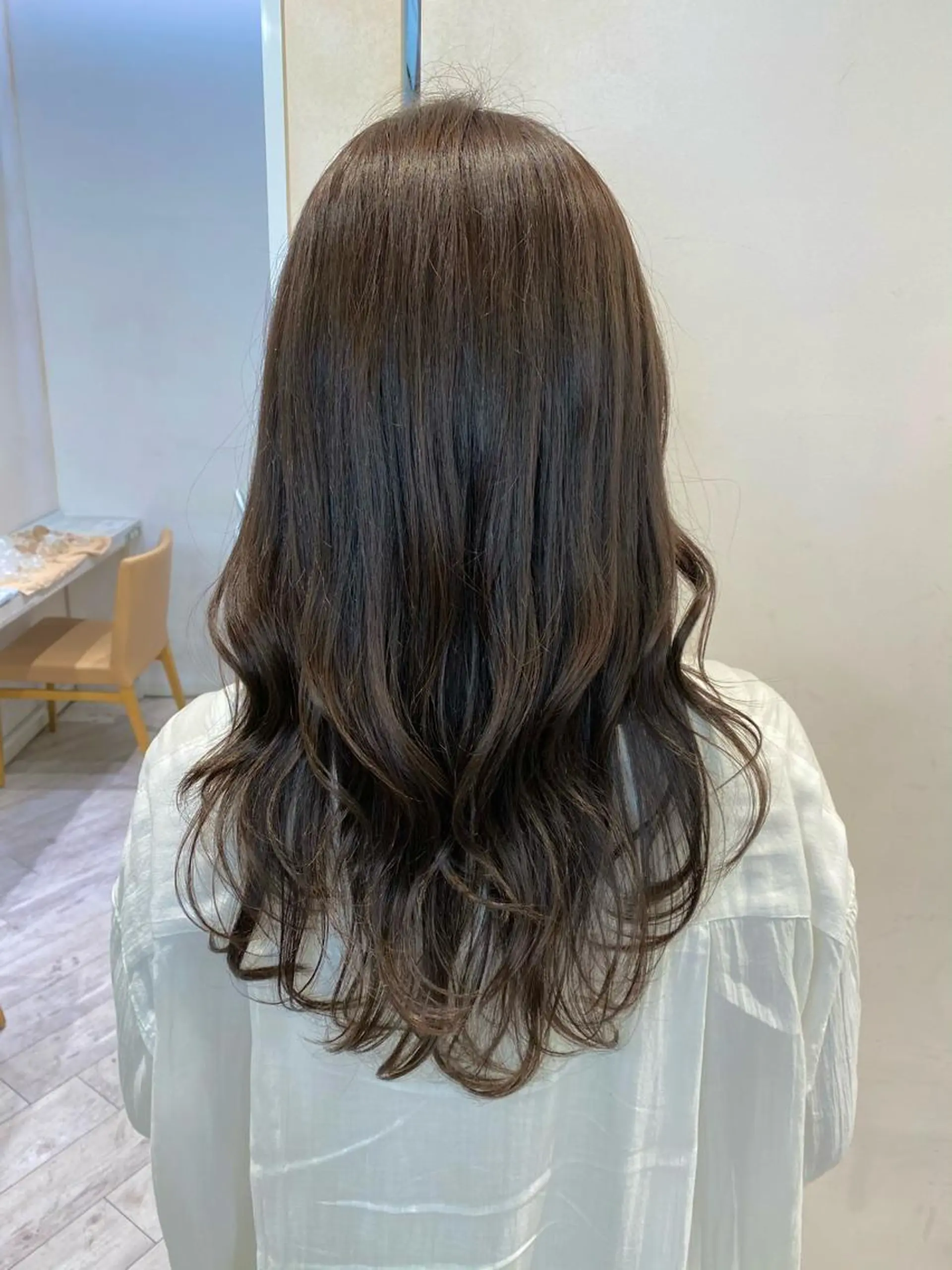 ロング カラー On所属・顔まわりカット🌟 くびれヘア/寺門遥輝のヘアスタイル