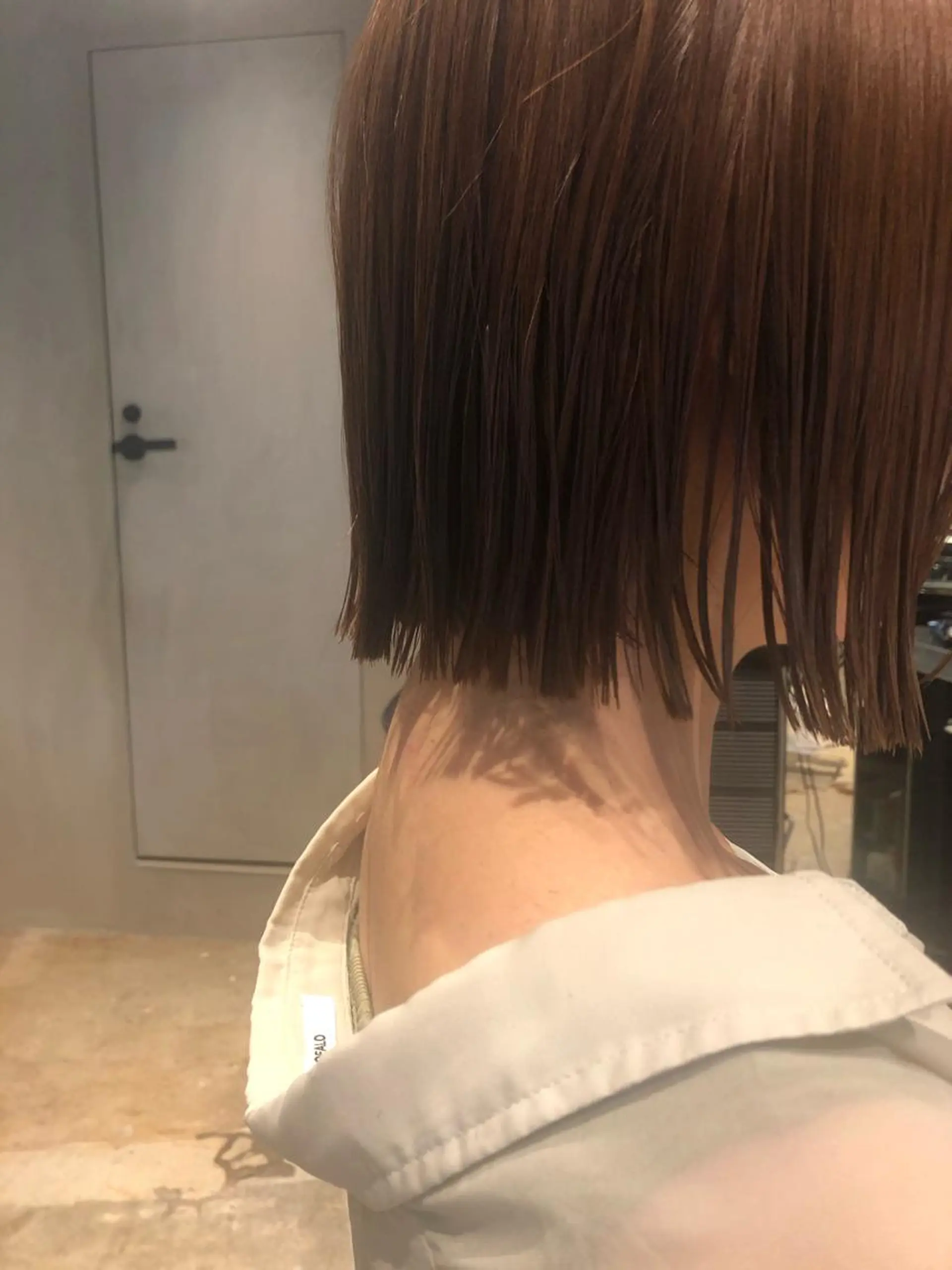 ショート ボブ 🌈圧倒的デザイン パーマ　関和希のヘアスタイル