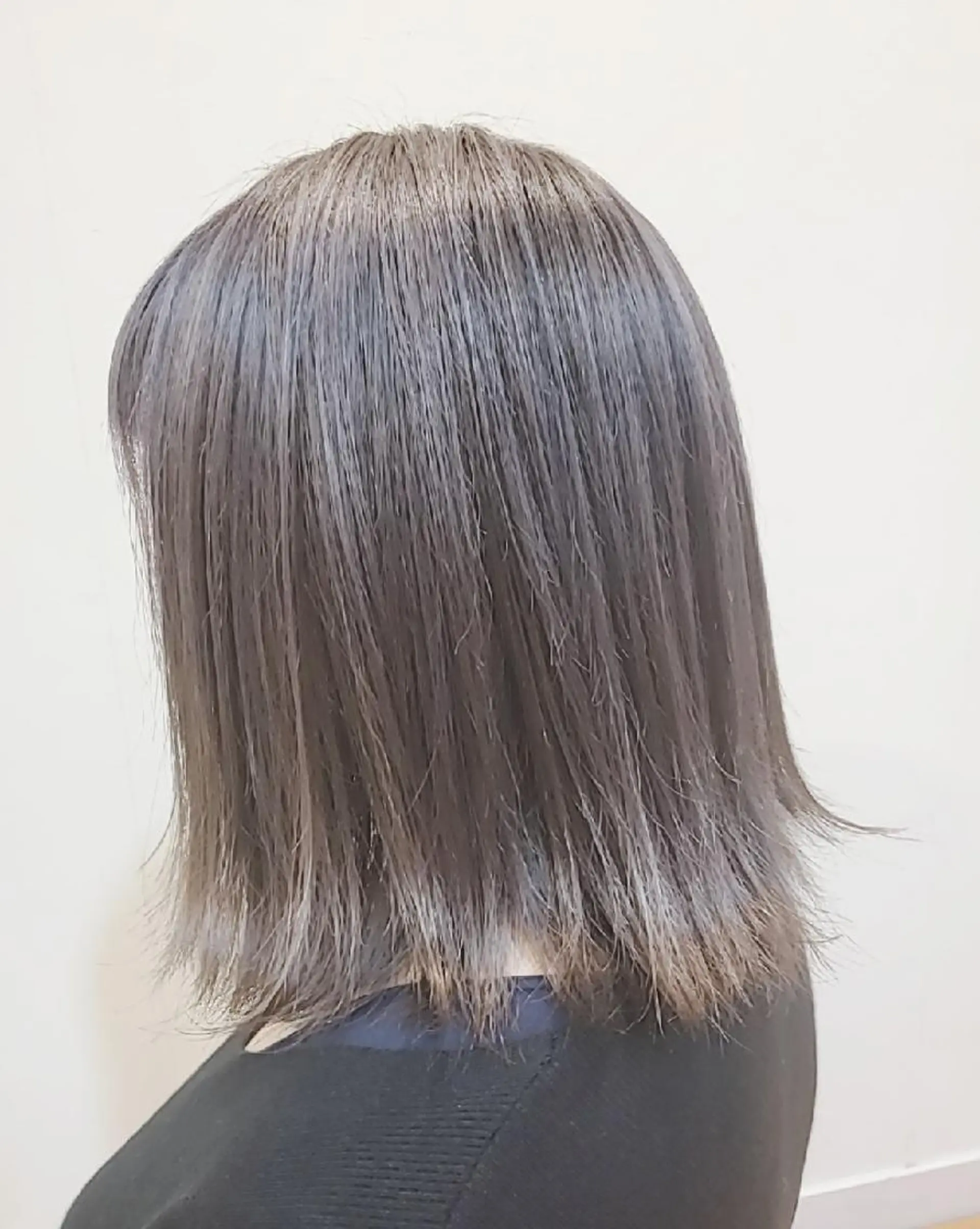 ショート ボブ 外ハネヘア 💎カラー特化💎 長嶺文江💎のヘアスタイル