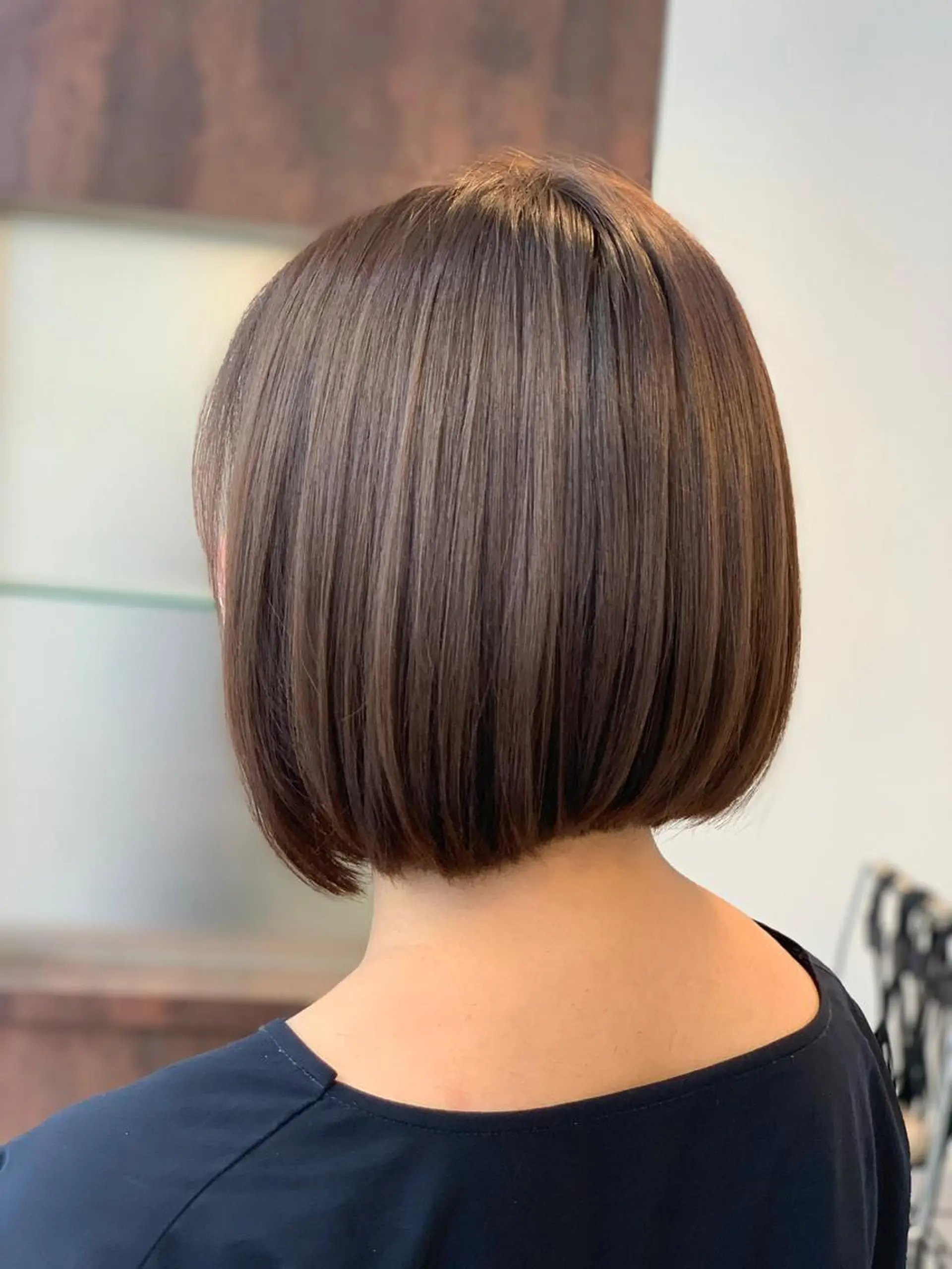 ショート カラー カット ヘアカラー トリートメント WISTERIA P LUS1 ikumiのヘアスタイル