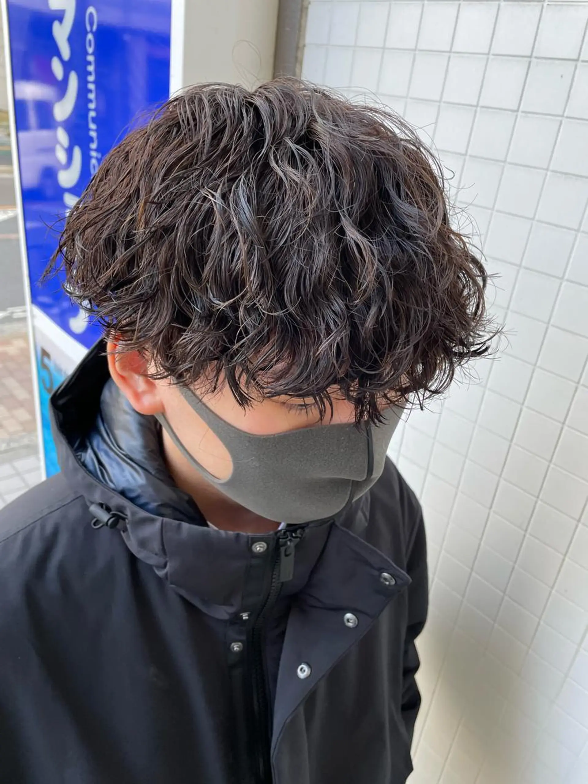 ショート パーマ メンズ メンズパーマ ツイストスパイラルパーマ スパイラルパーマ ✨fifth /佐藤楓花✨️のヘアスタイル