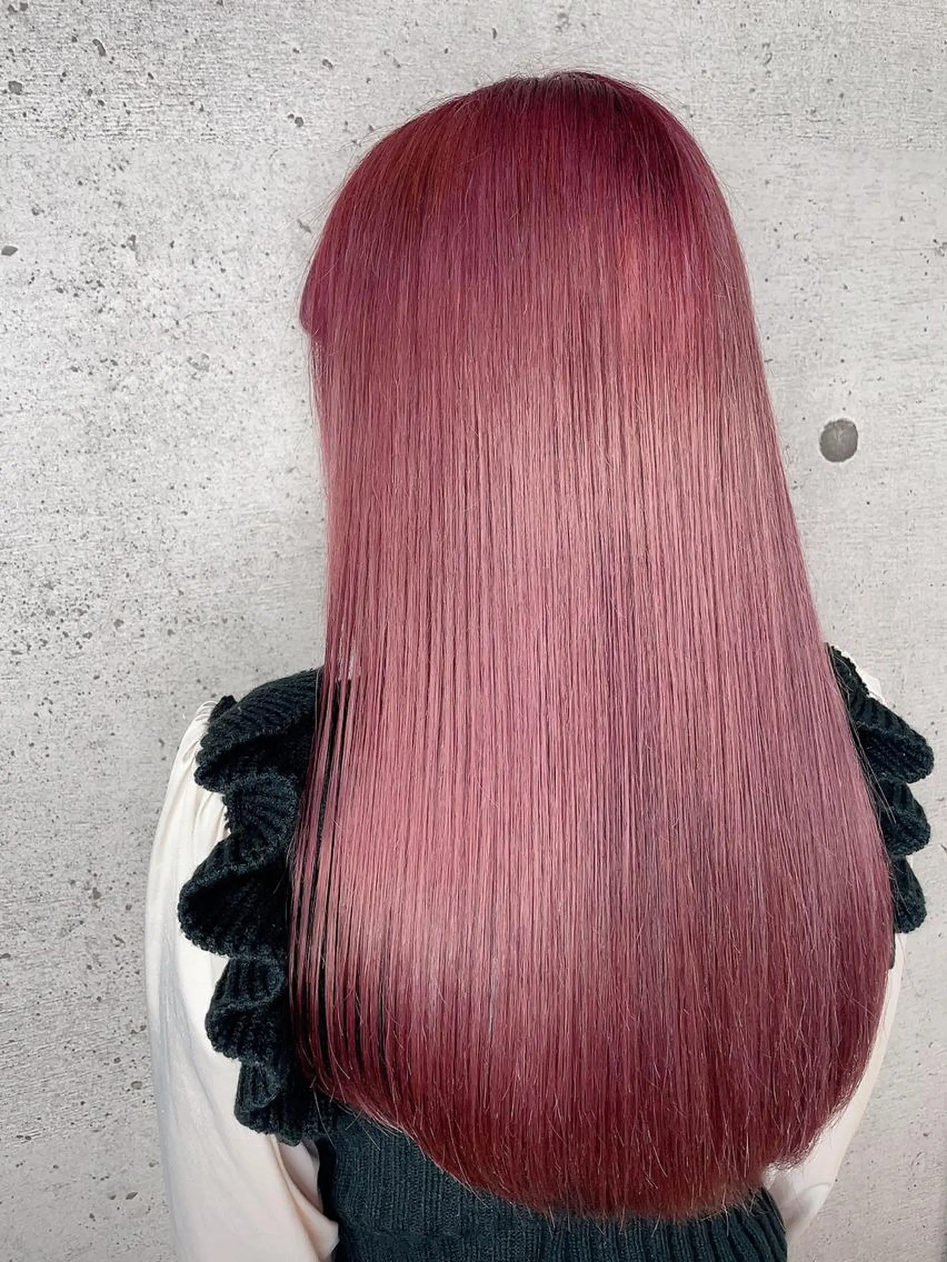 ロング カラー LUXBE LUCE 那覇小禄イオン店所属・LUXBE LUCE ひなののヘアスタイル